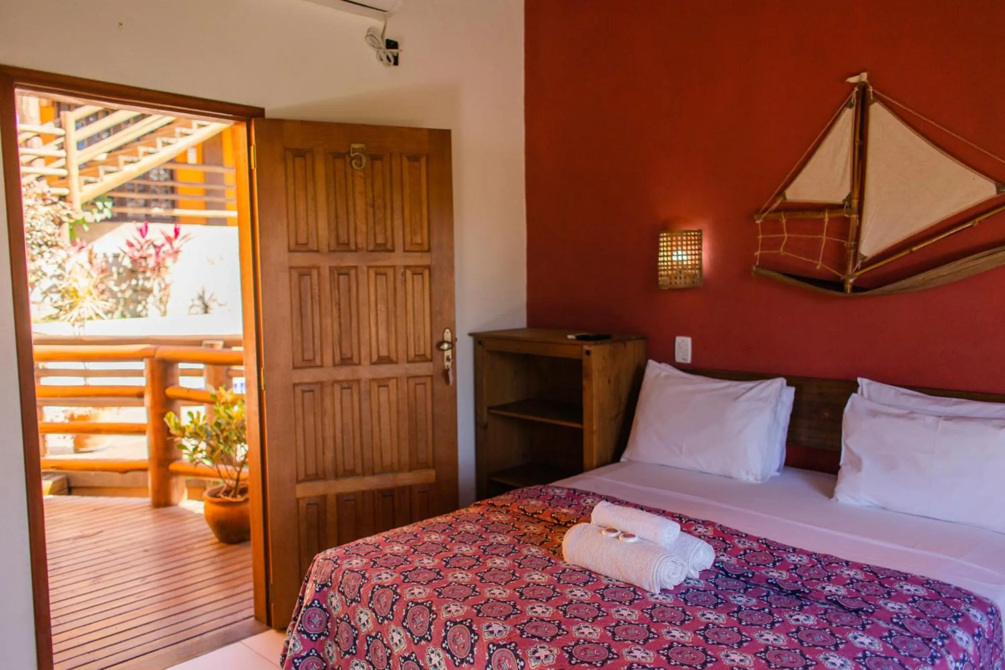 Bedroom, Bed in Pousada Parque da Mata
