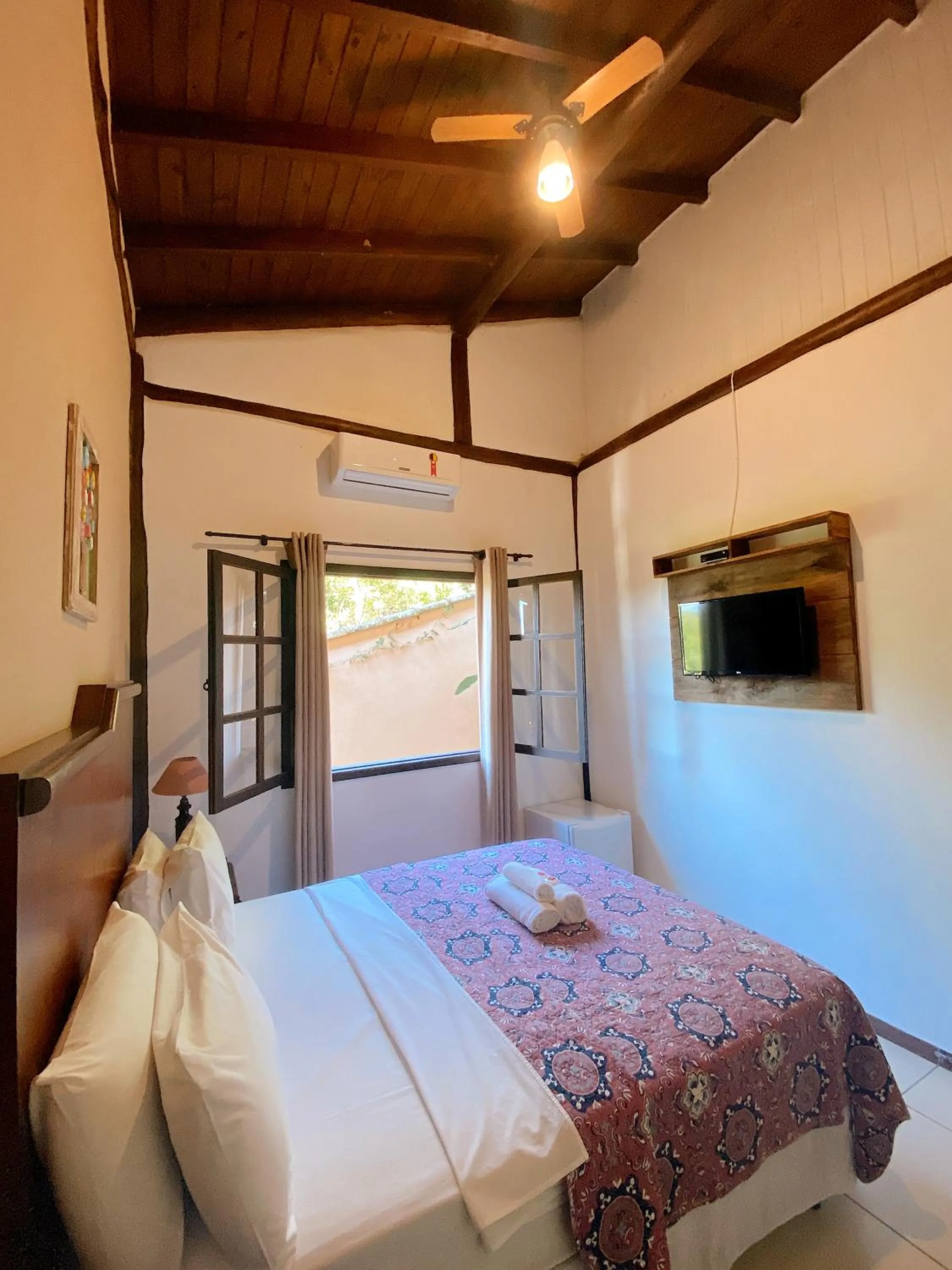 Bedroom, Bed in Pousada Parque da Mata