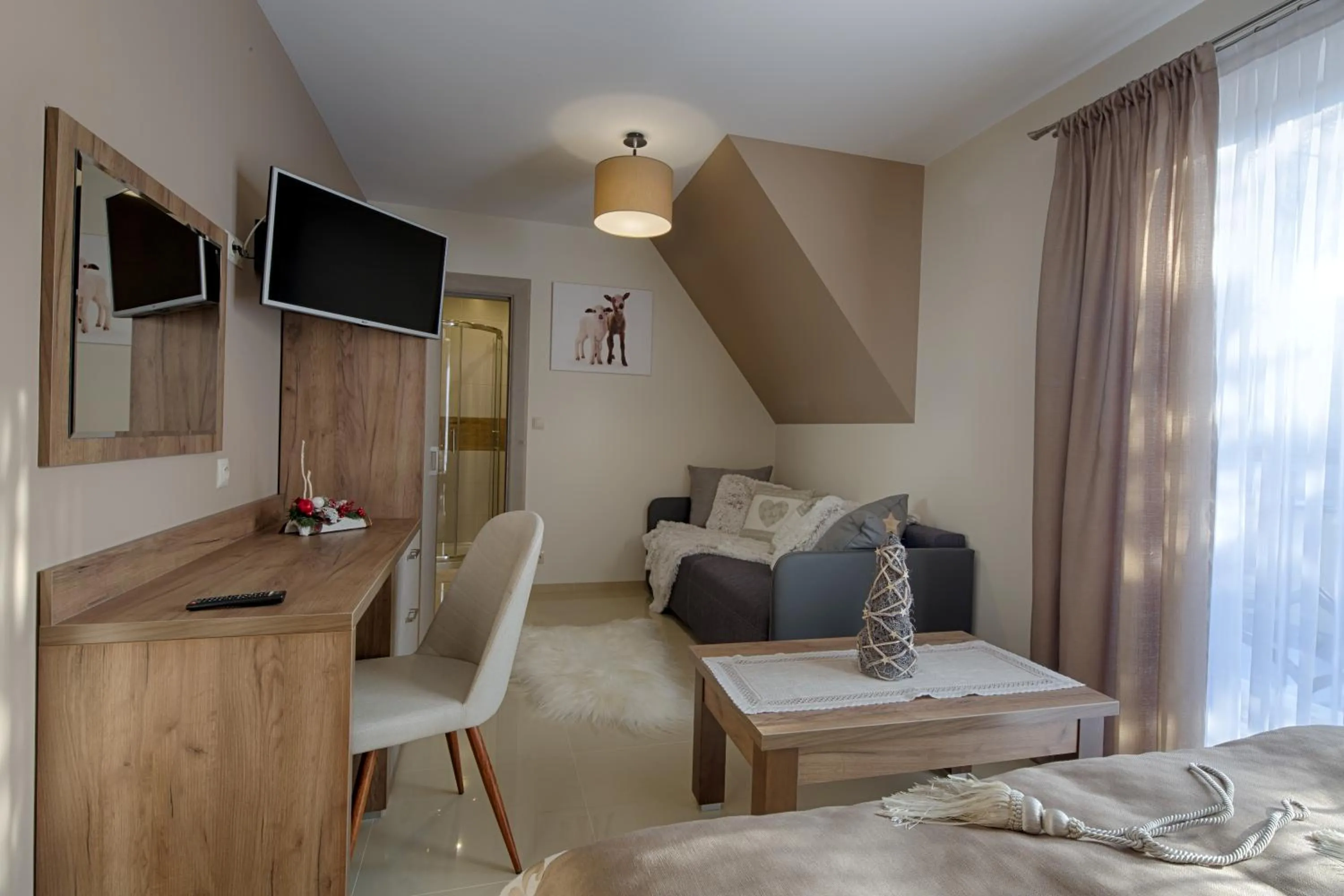 Bed in Gordonówka Residence & SPA- sauna i jacuzzi-przeżyj niezapomniany pobyt