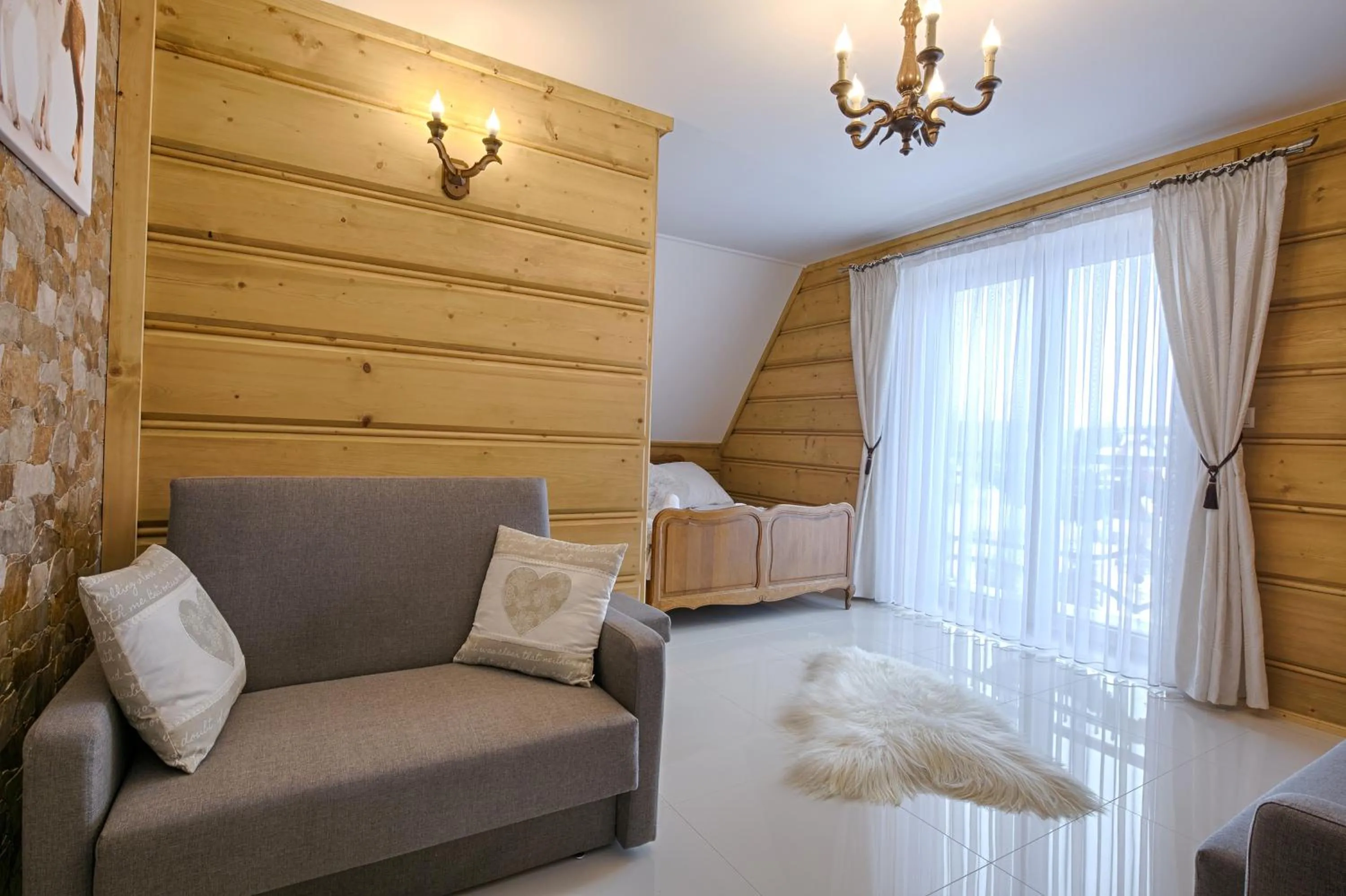Bed in Gordonówka Residence & SPA- sauna i jacuzzi-przeżyj niezapomniany pobyt