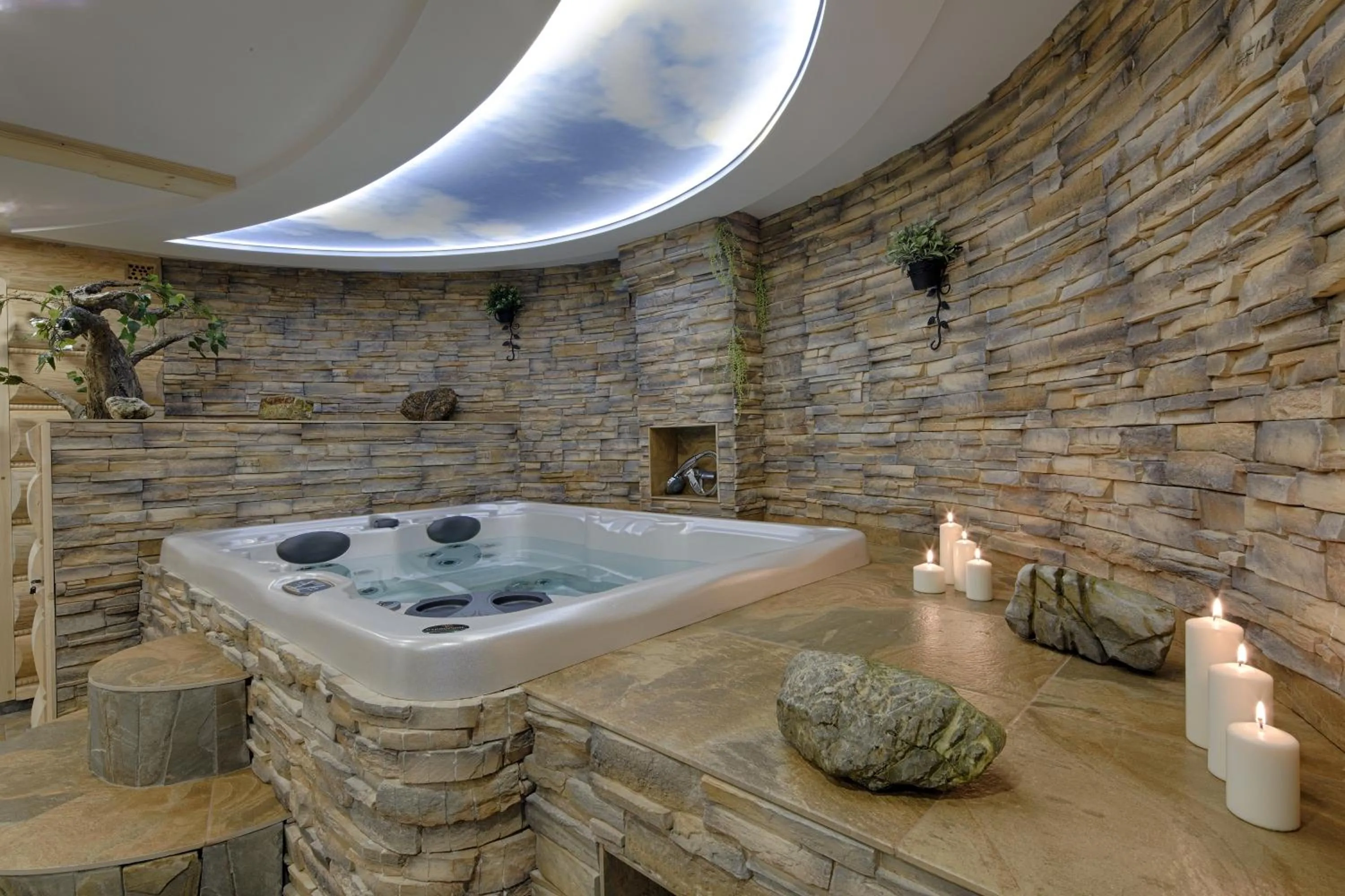 Hot Tub in Gordonówka Residence & SPA- sauna i jacuzzi-przeżyj niezapomniany pobyt