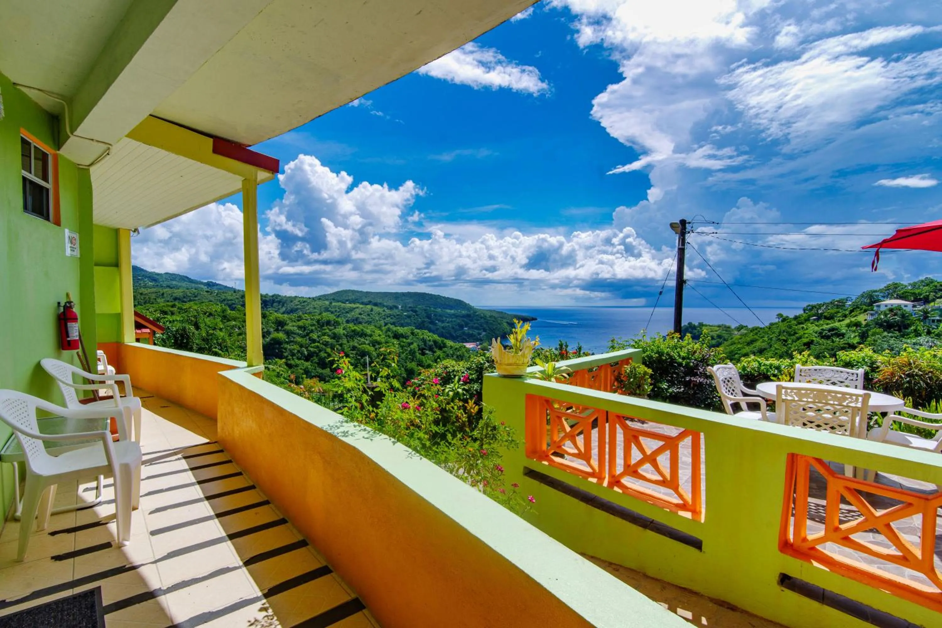 Mountain view in Tropical Paradise View