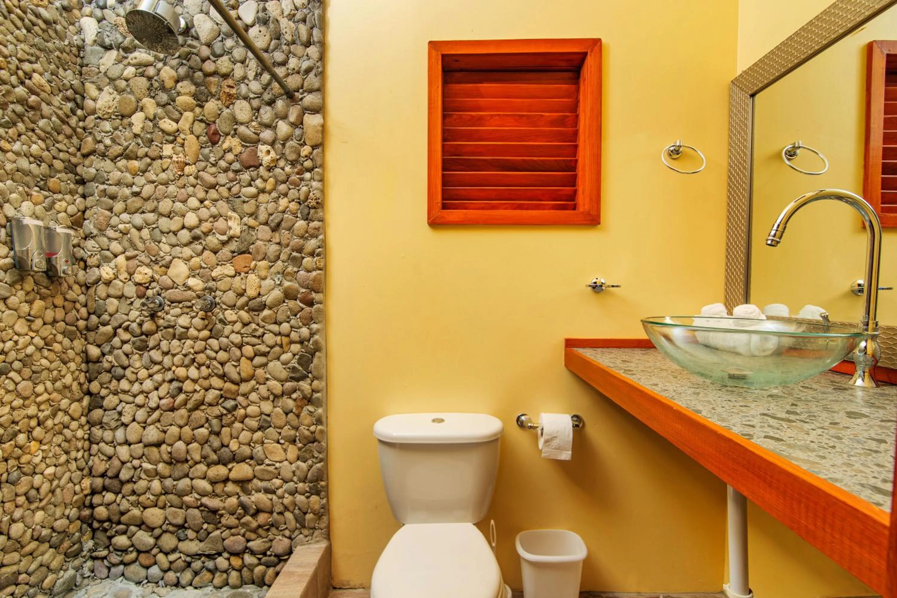 Bathroom in Tropical Paradise View