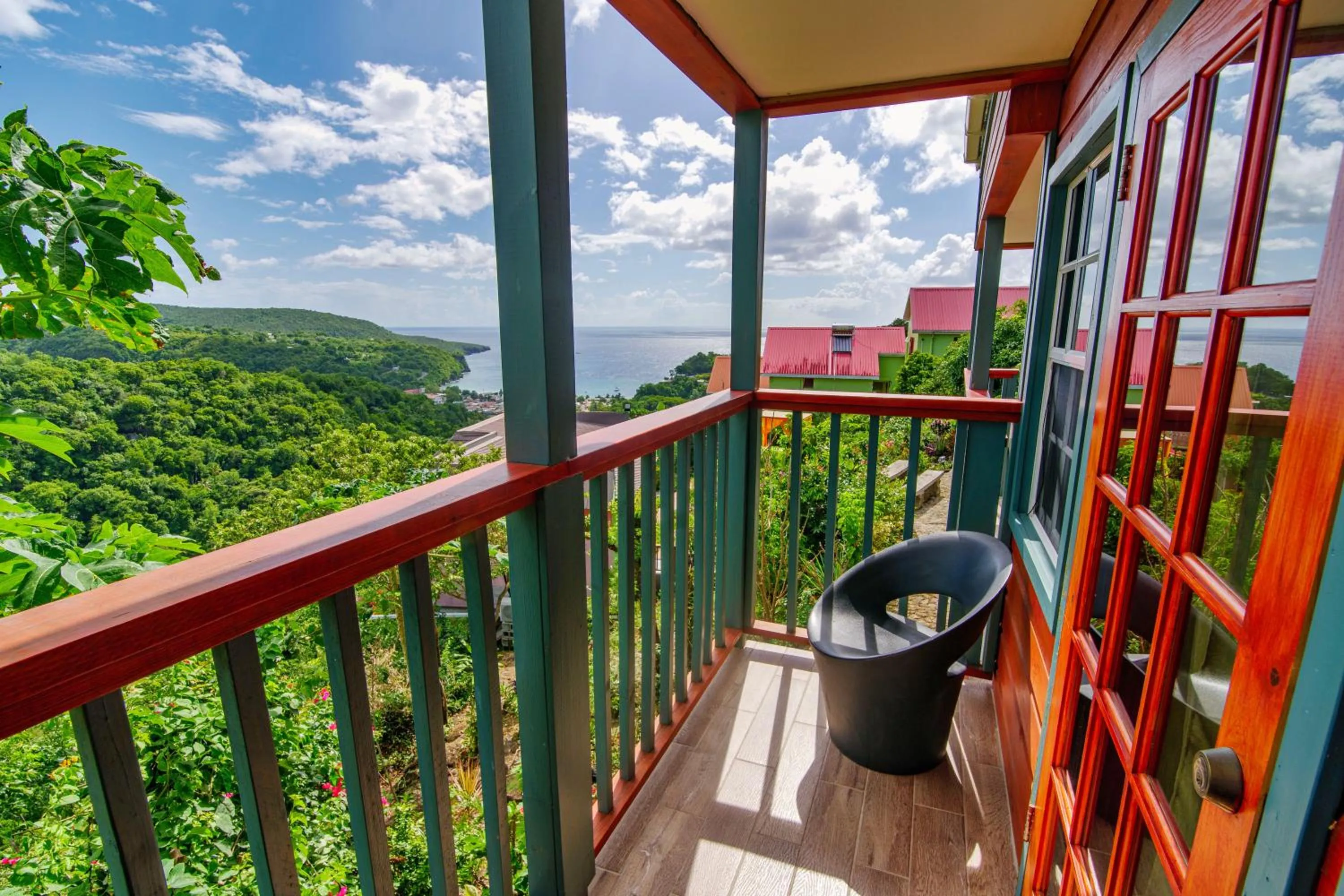 Natural landscape in Tropical Paradise View