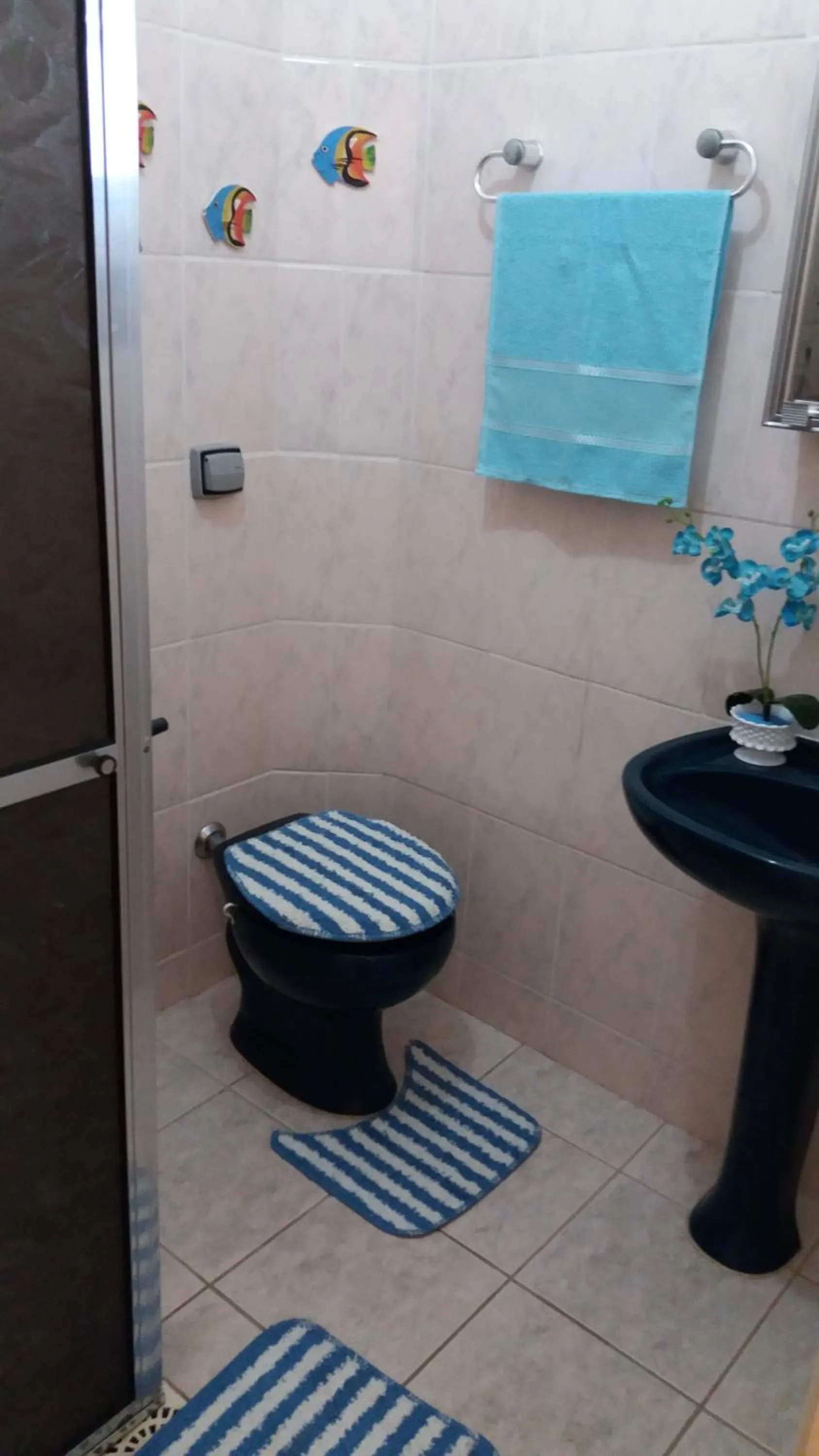 Area and facilities in Apartamento Aconchego da vovó