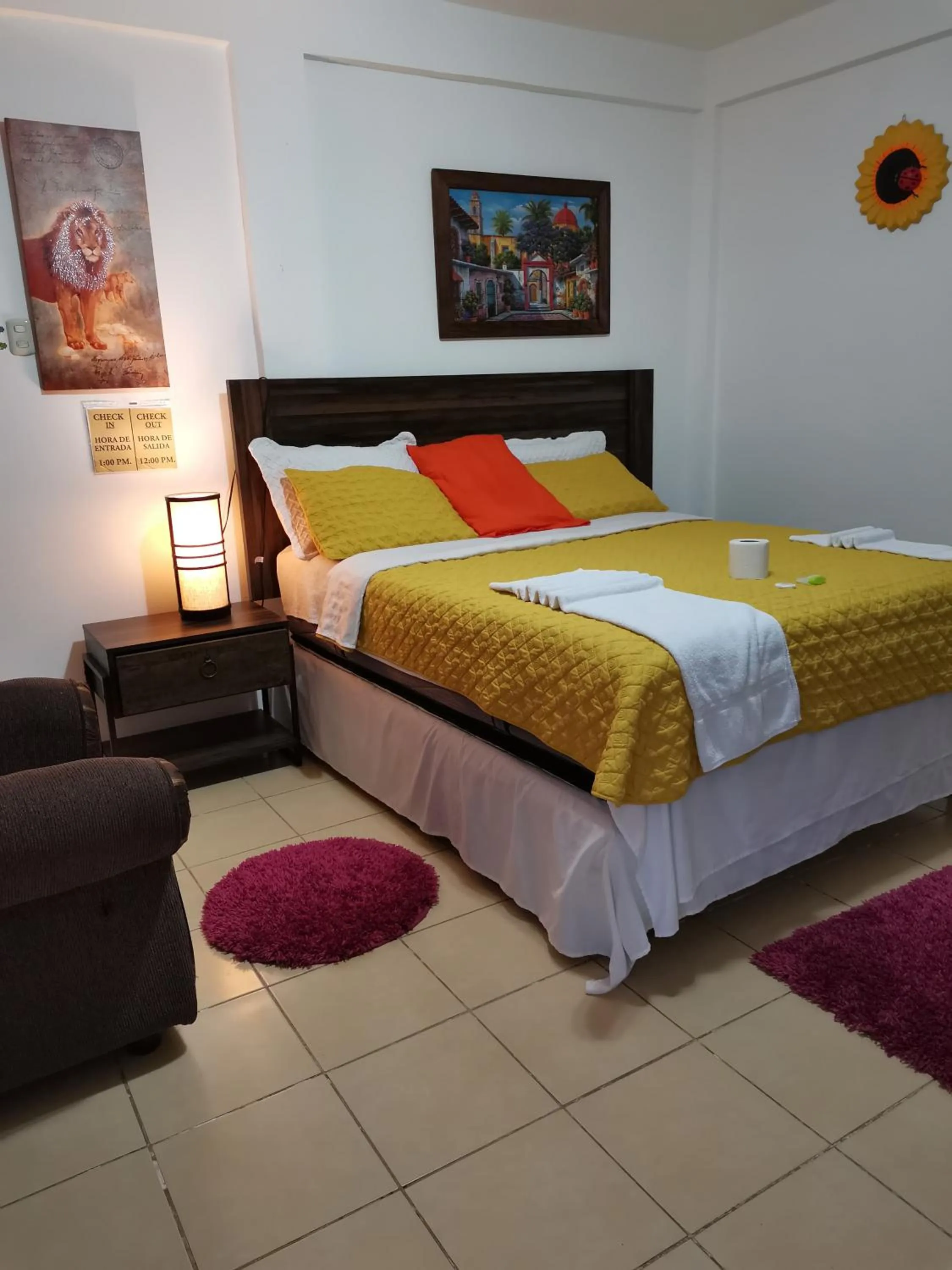 Bed in Pescador Hotel PH