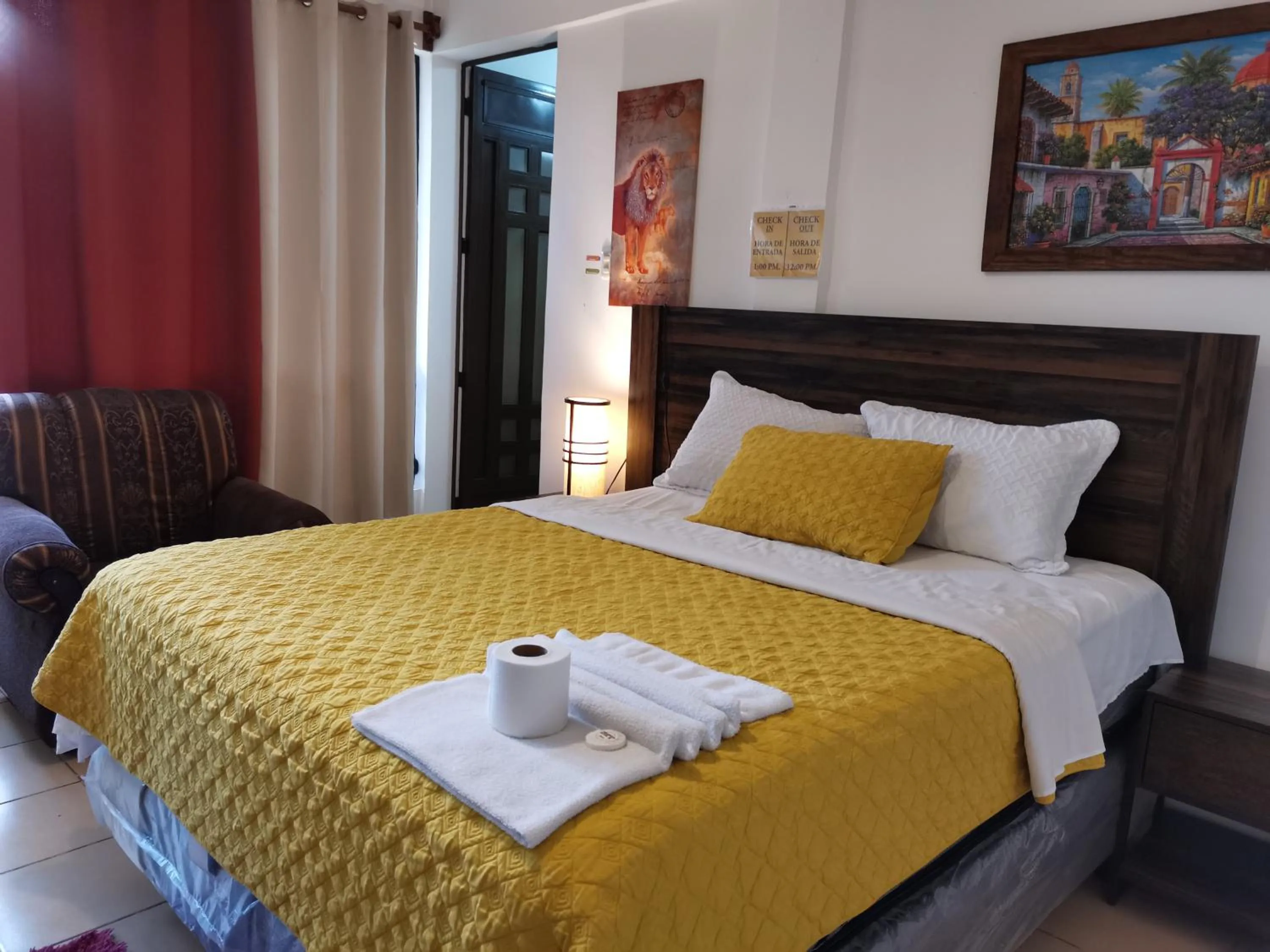 Bed in Pescador Hotel PH