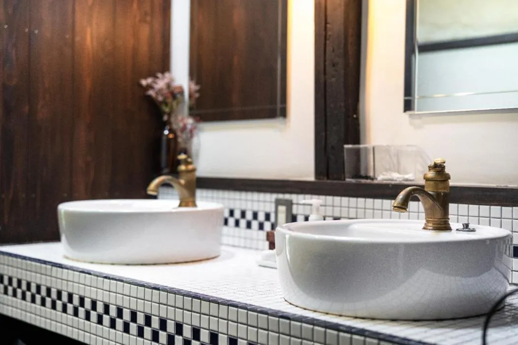 Bathroom in お宿梅夜Guesthouse Umeya