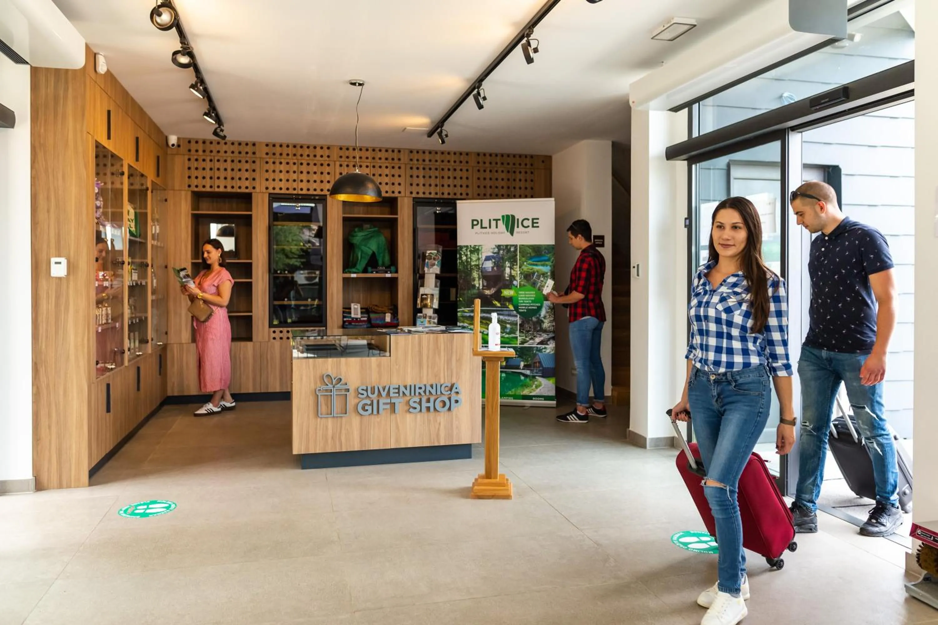 Lobby or reception in Plitvice Holiday Resort