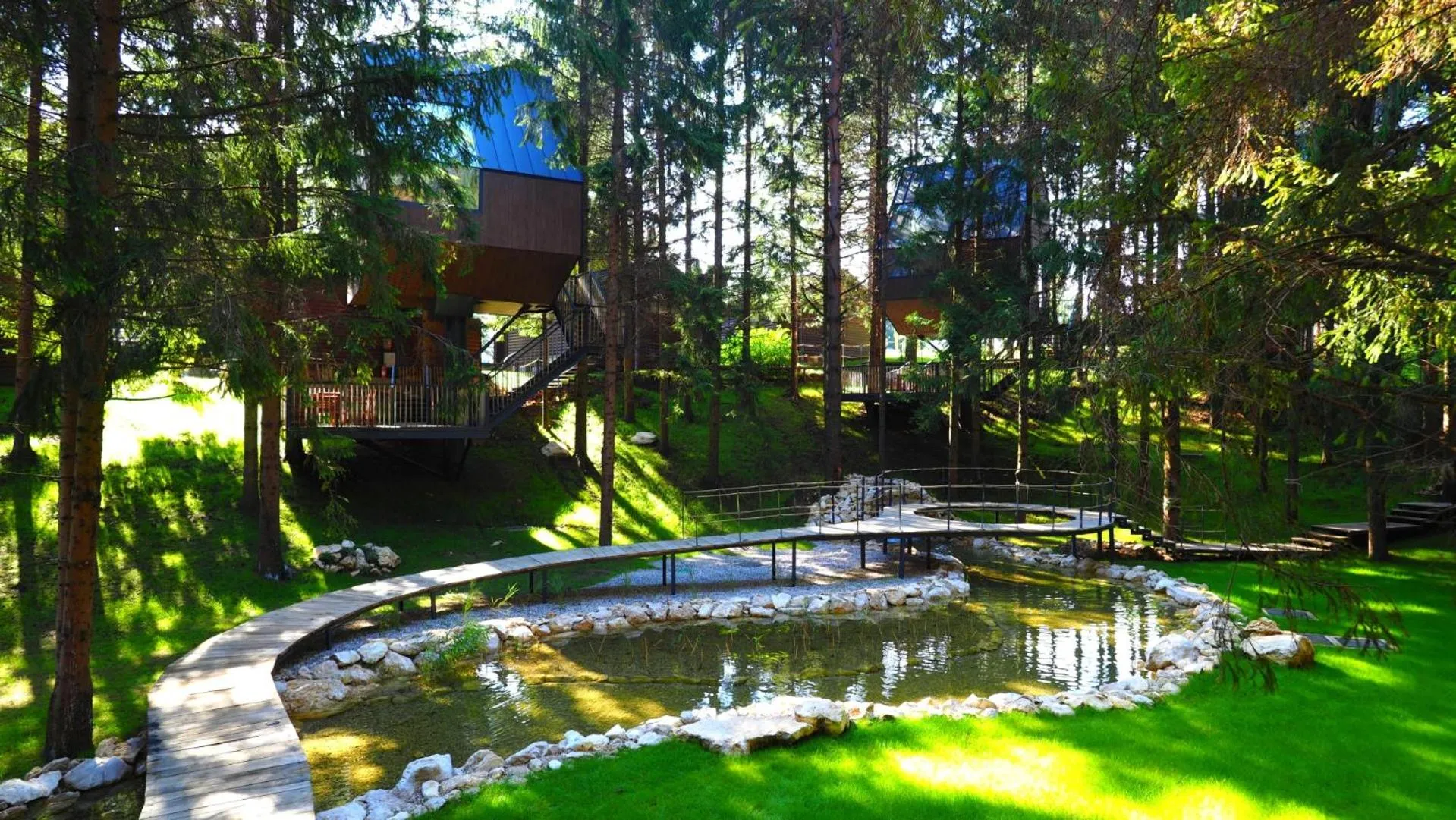 Property building in Plitvice Holiday Resort