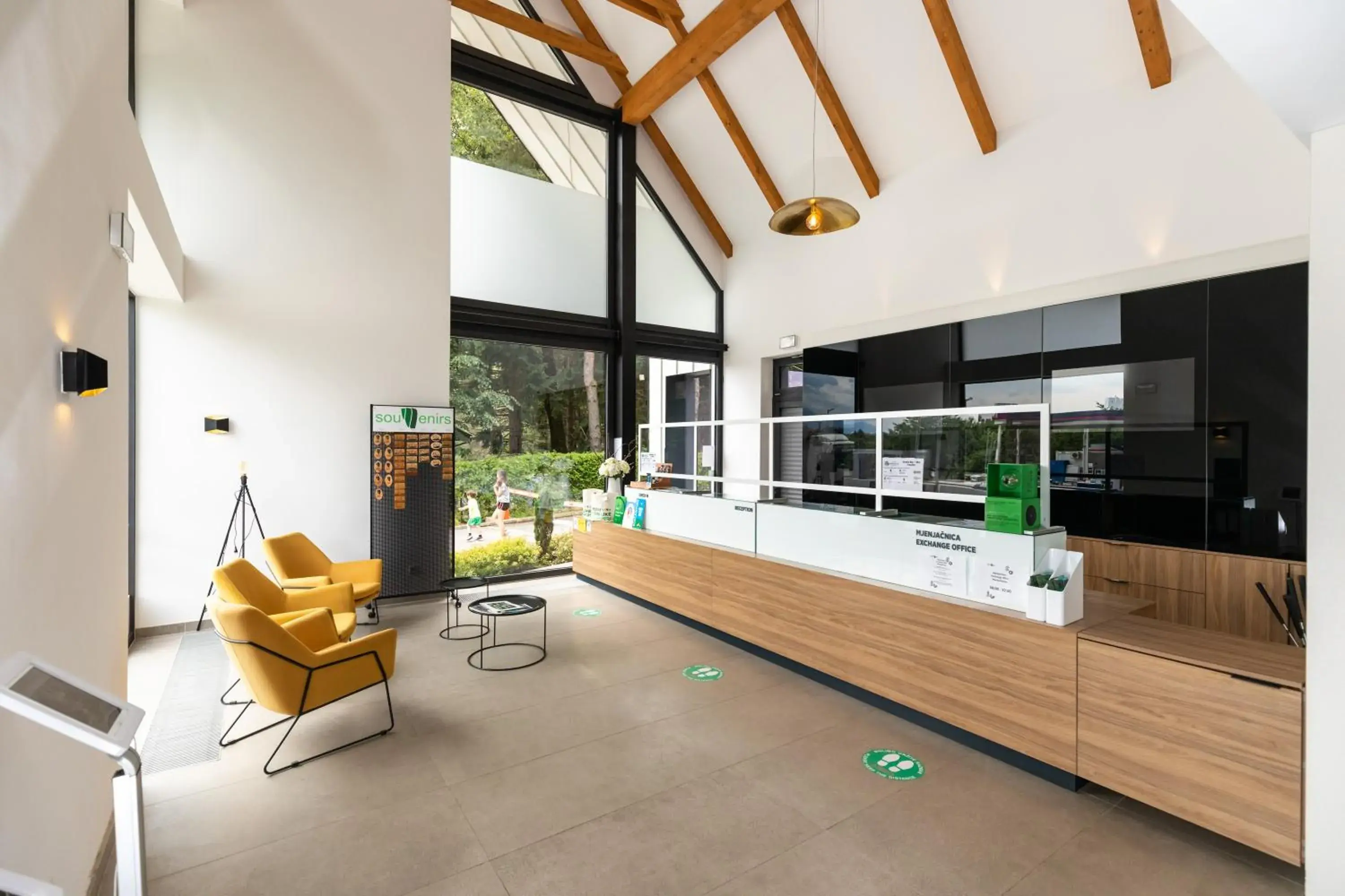 Lobby or reception in Plitvice Holiday Resort Lobby or reception in Plitvice Holiday Resort