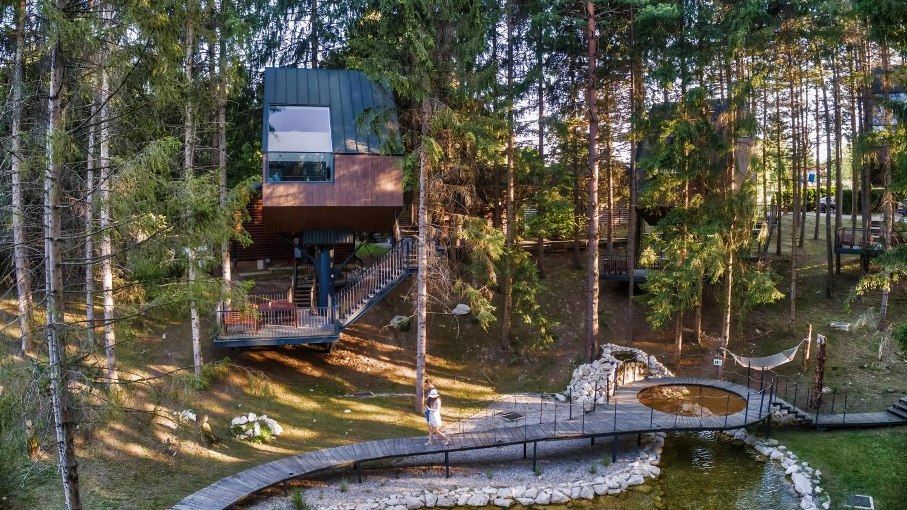 Property building in Plitvice Holiday Resort
