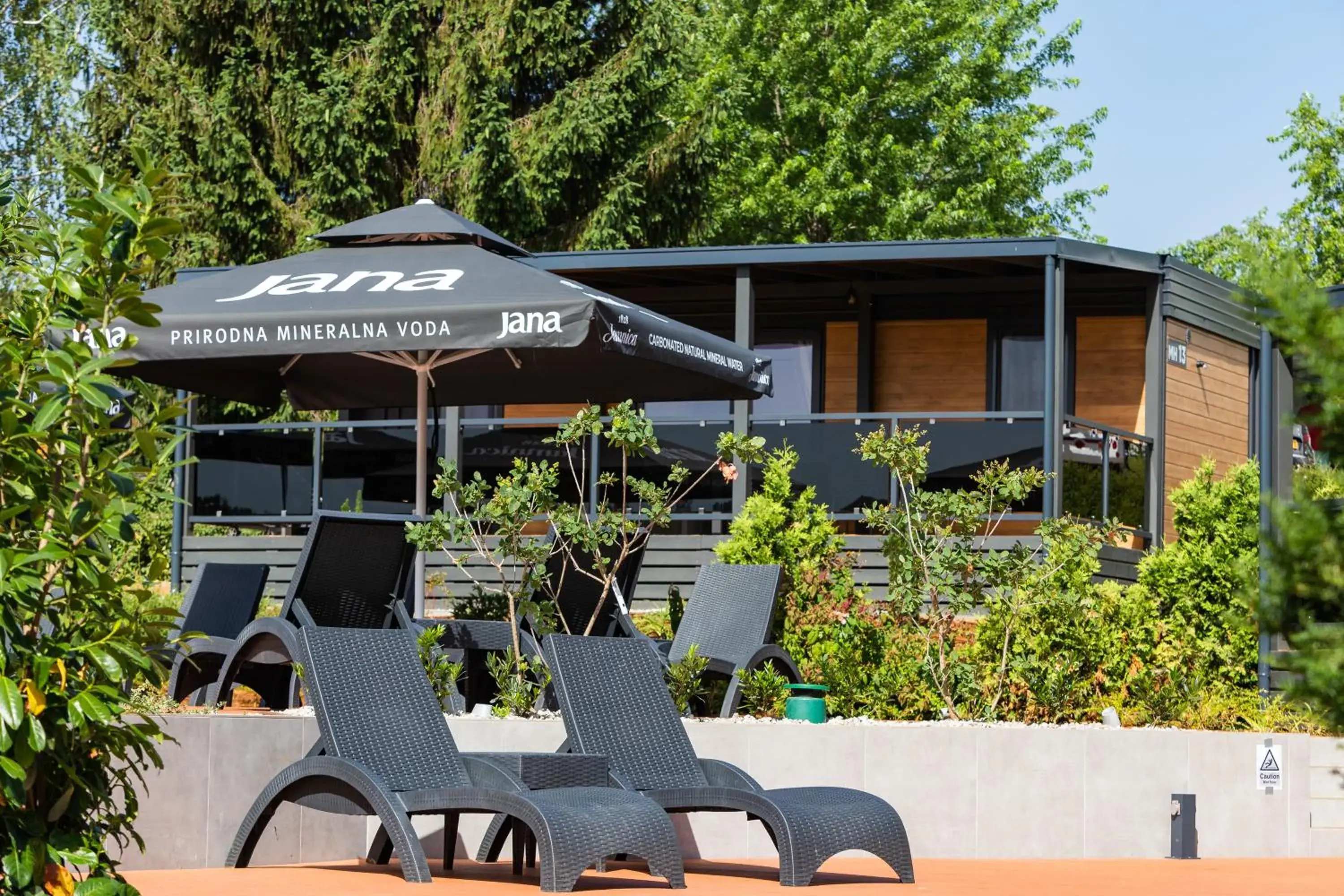 Facade/entrance in Plitvice Holiday Resort Facade/entrance in Plitvice Holiday Resort