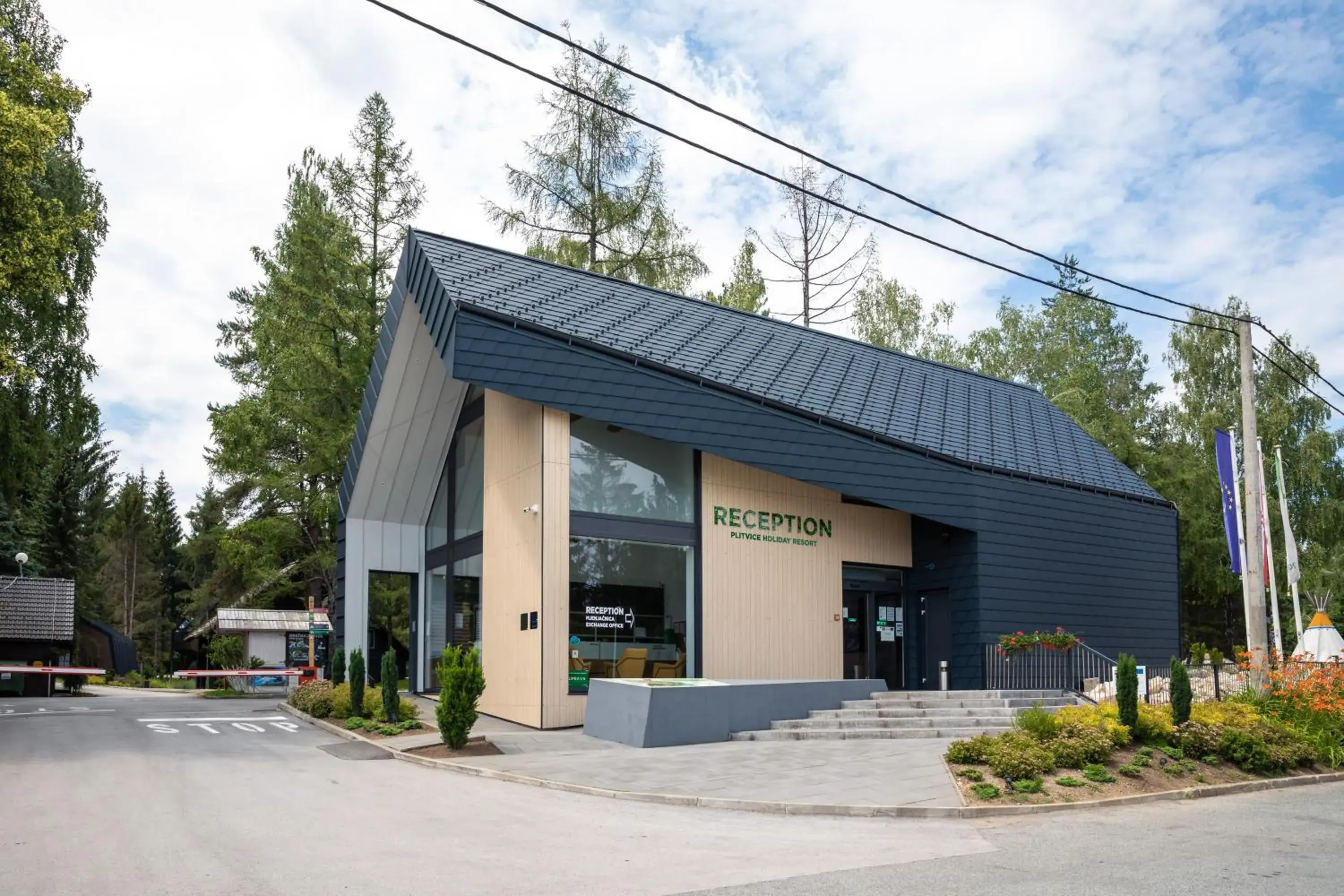 Lobby or reception in Plitvice Holiday Resort Lobby or reception in Plitvice Holiday Resort