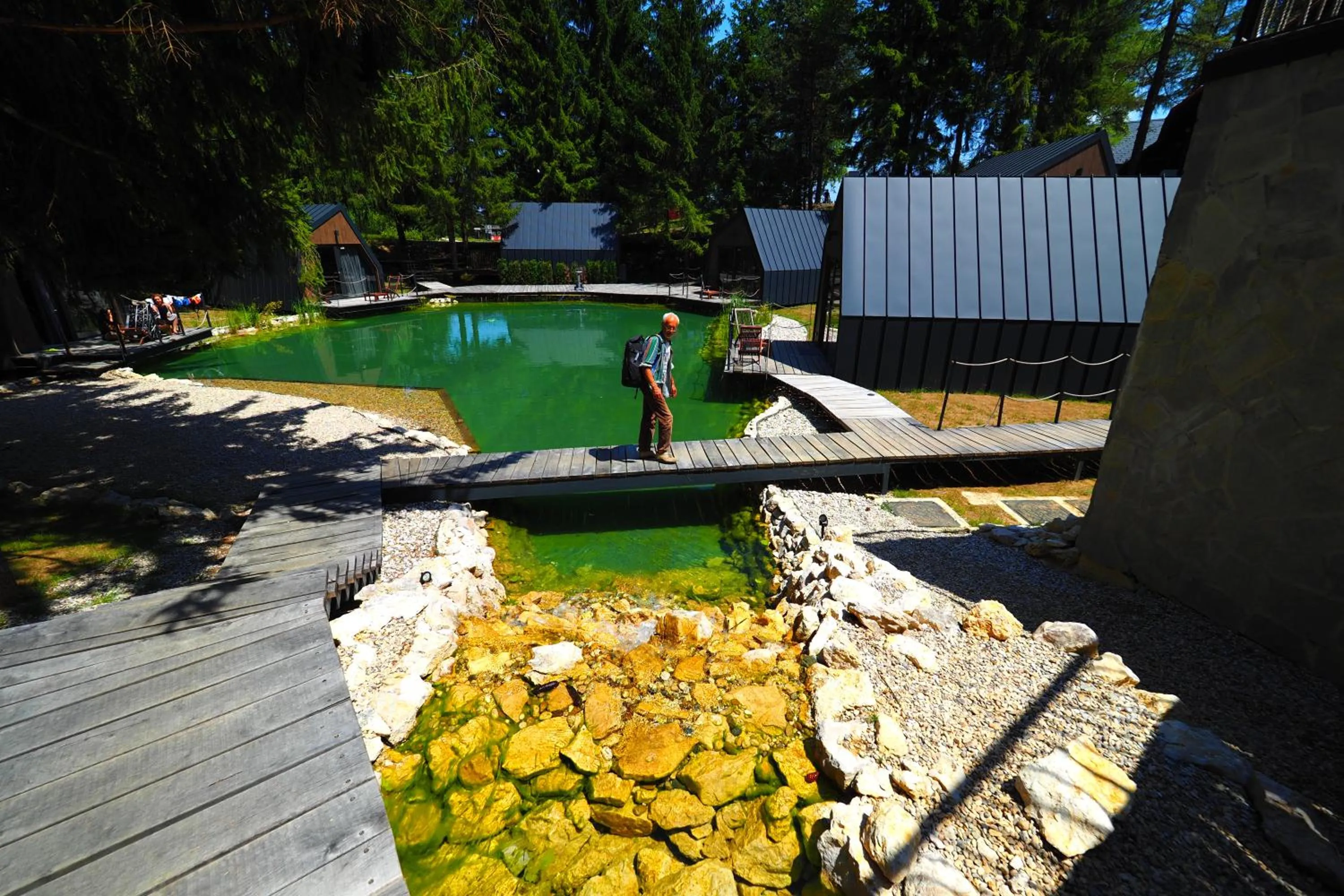 Lake view in Plitvice Holiday Resort