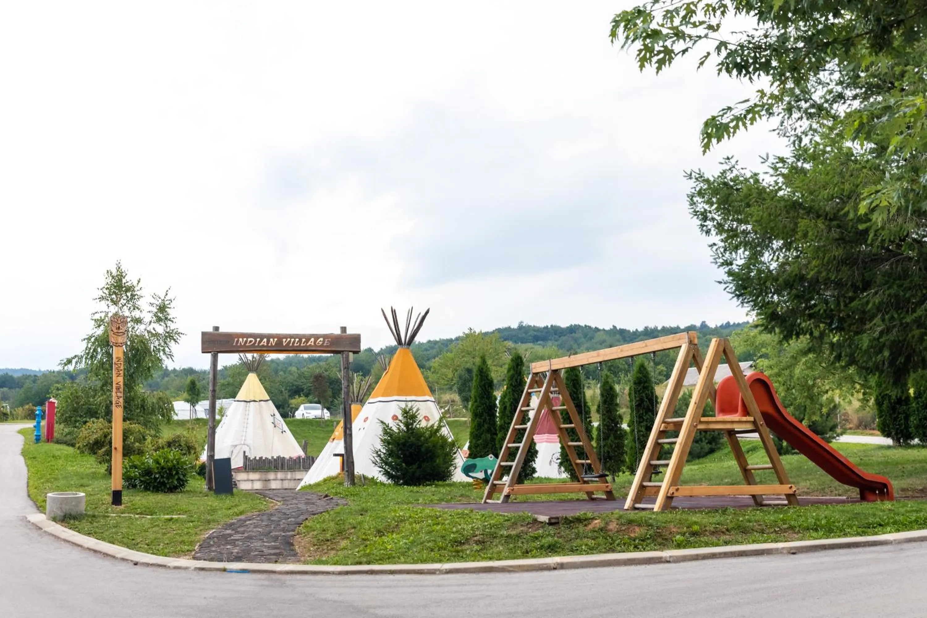 Property building in Plitvice Holiday Resort