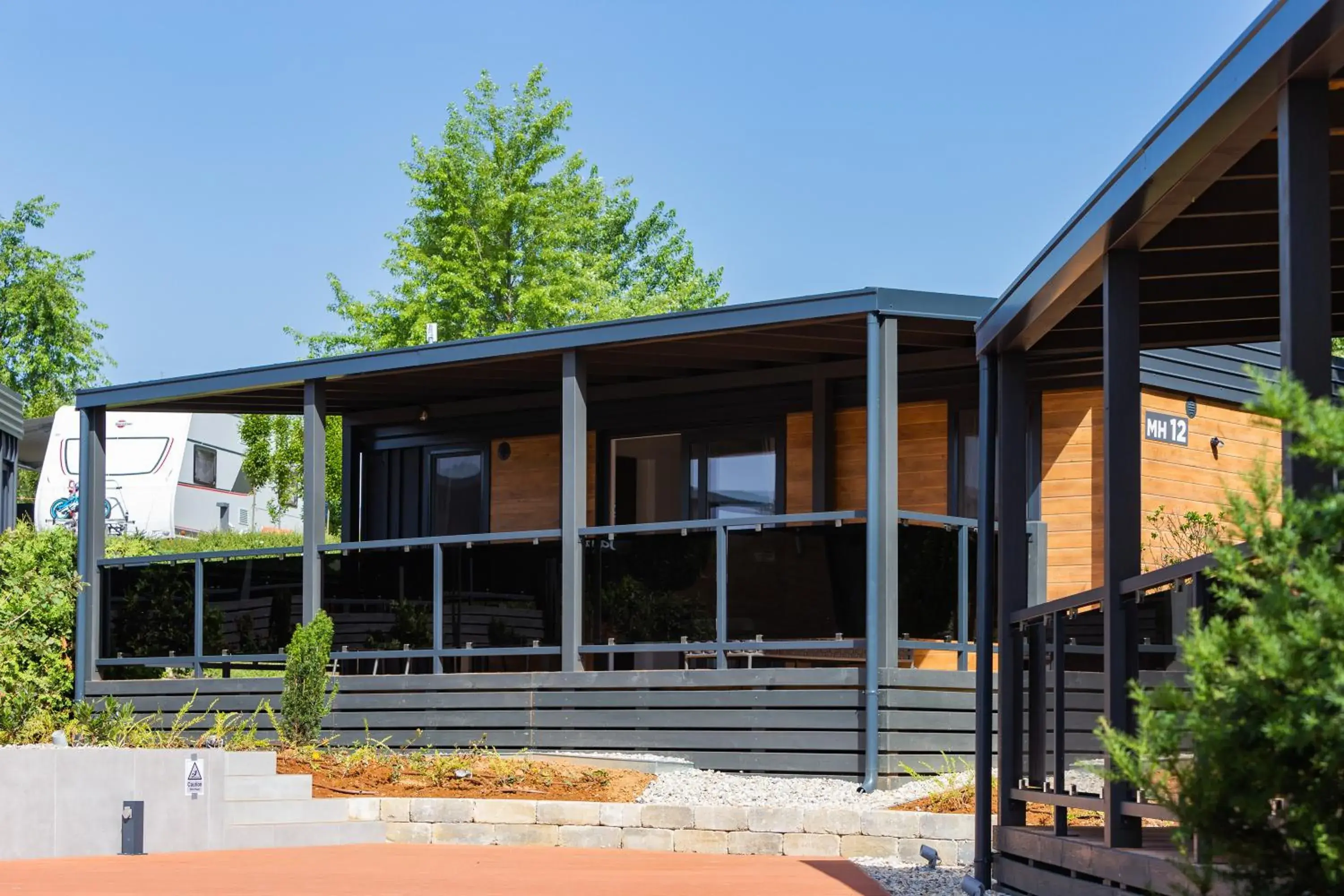 Property building in Plitvice Holiday Resort Property building in Plitvice Holiday Resort