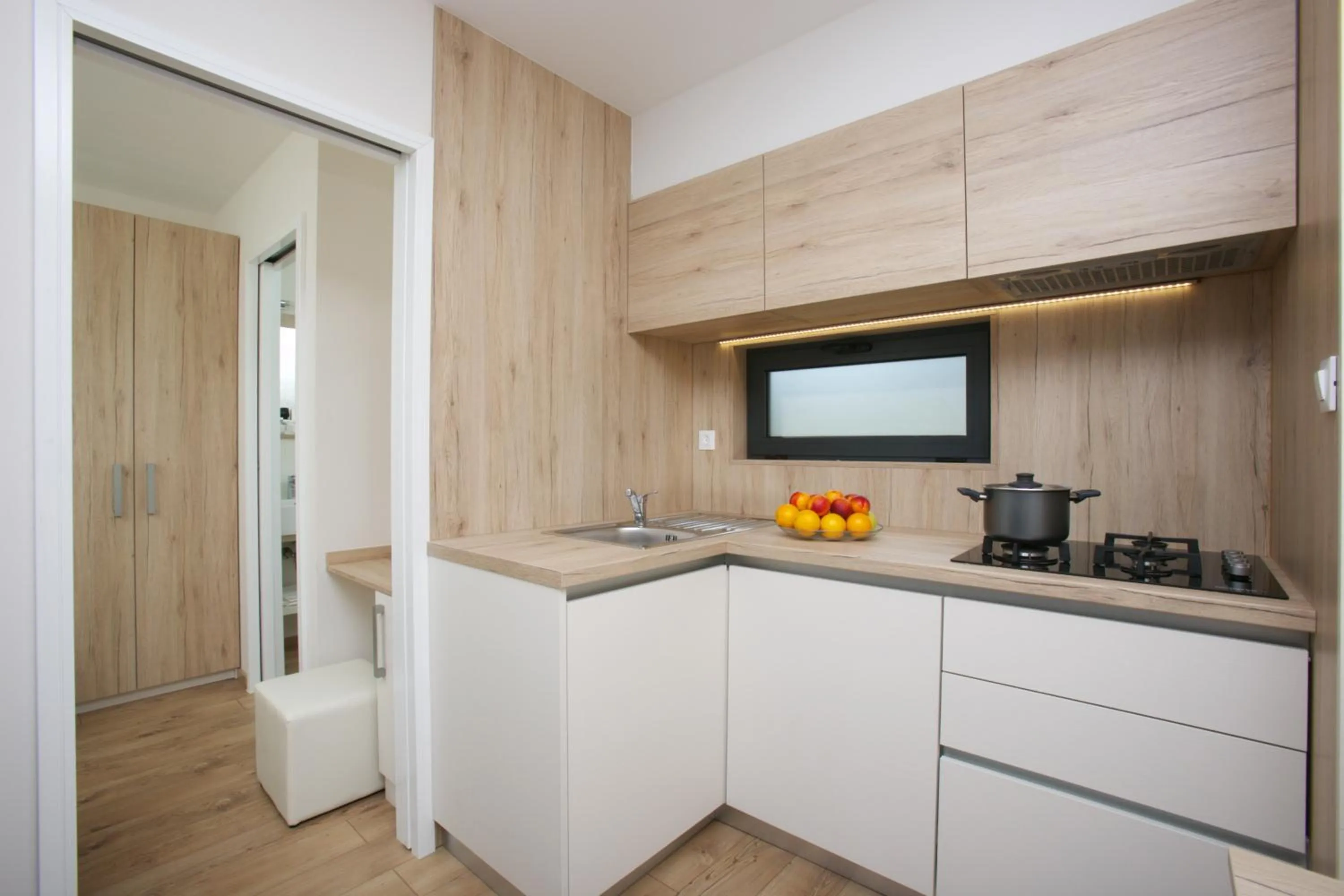 Kitchen or kitchenette in Plitvice Holiday Resort