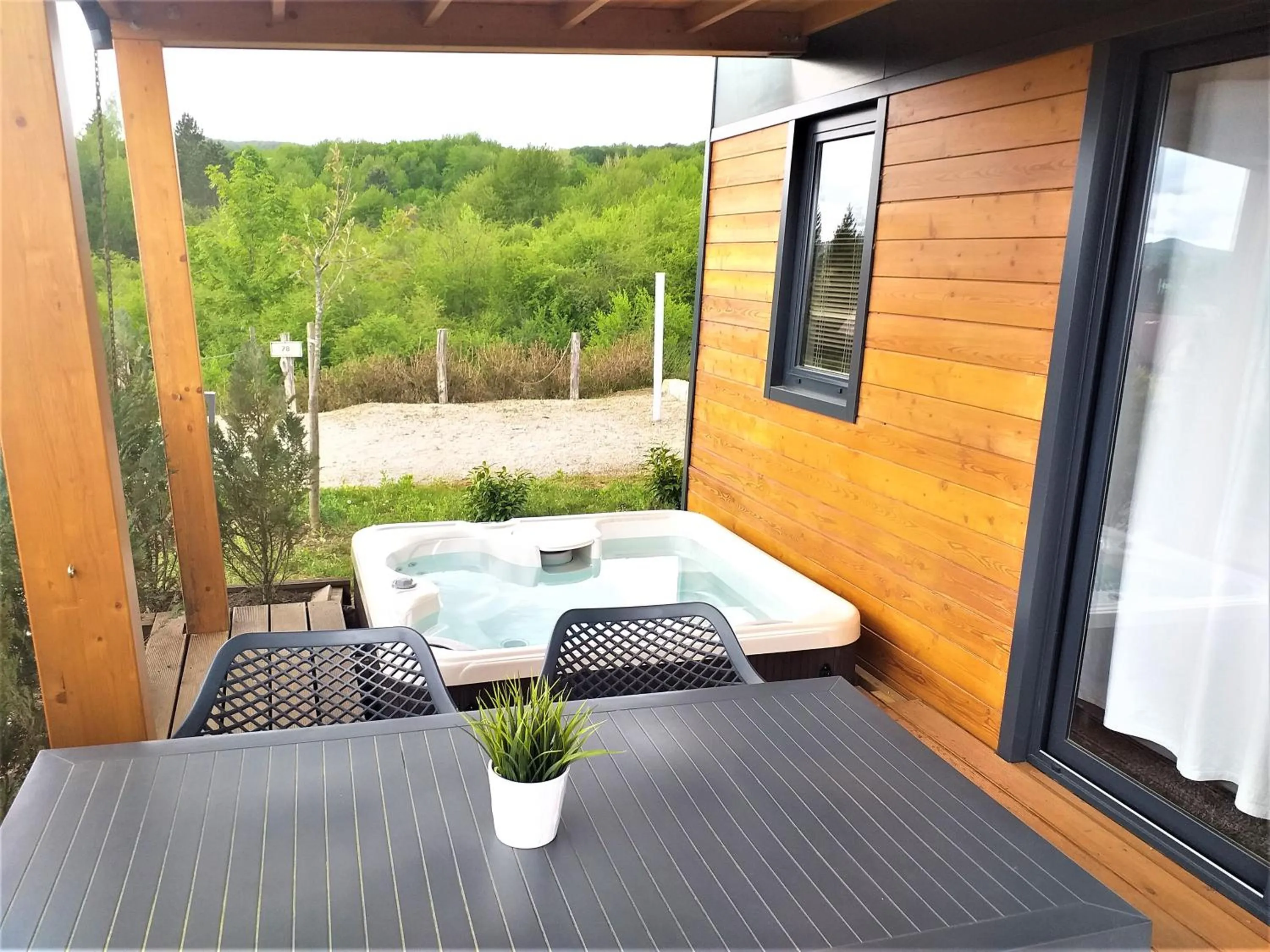 Balcony/Terrace in Plitvice Holiday Resort