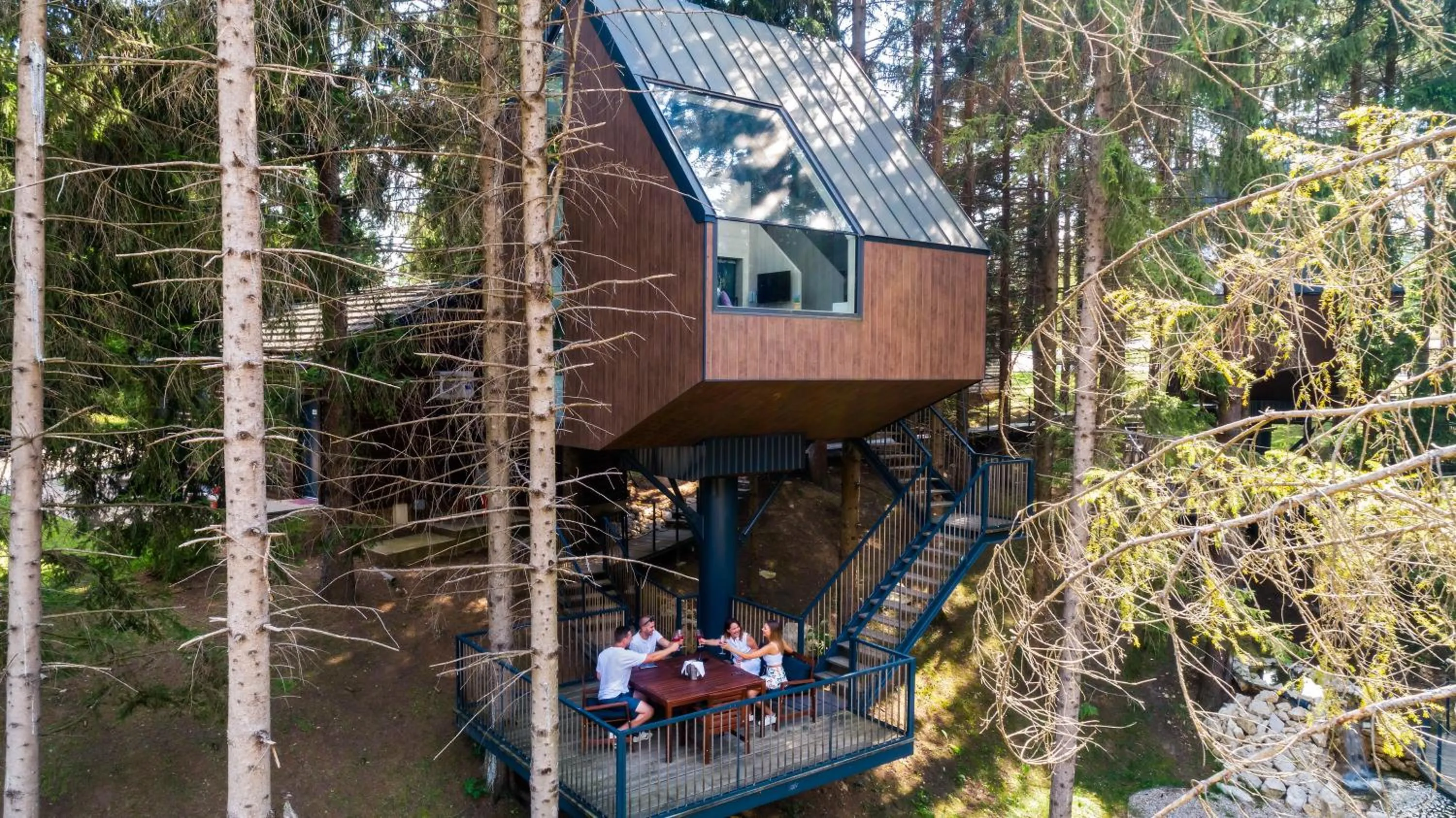 Property building in Plitvice Holiday Resort