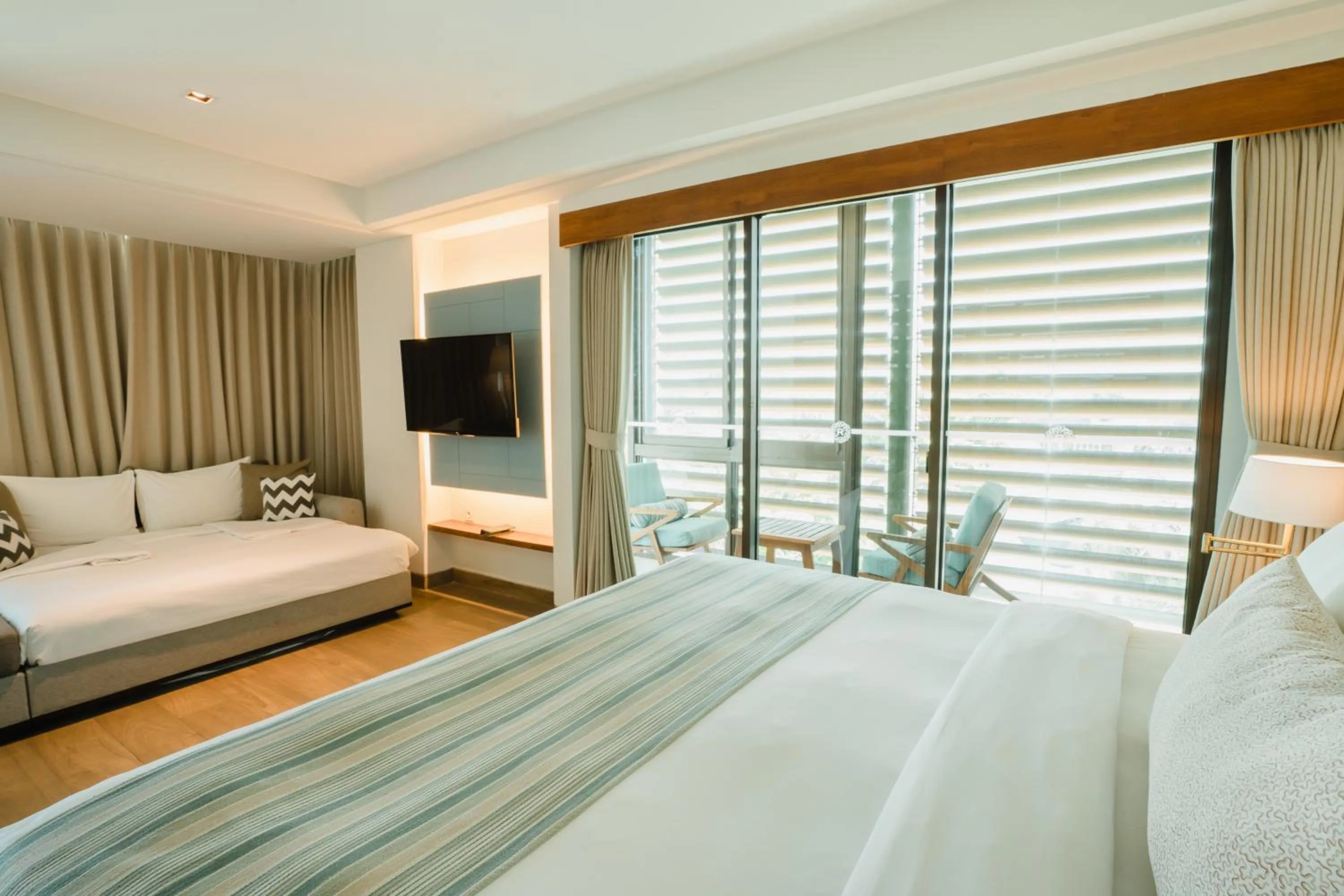 Bedroom, Bed in Rama Residence Padma