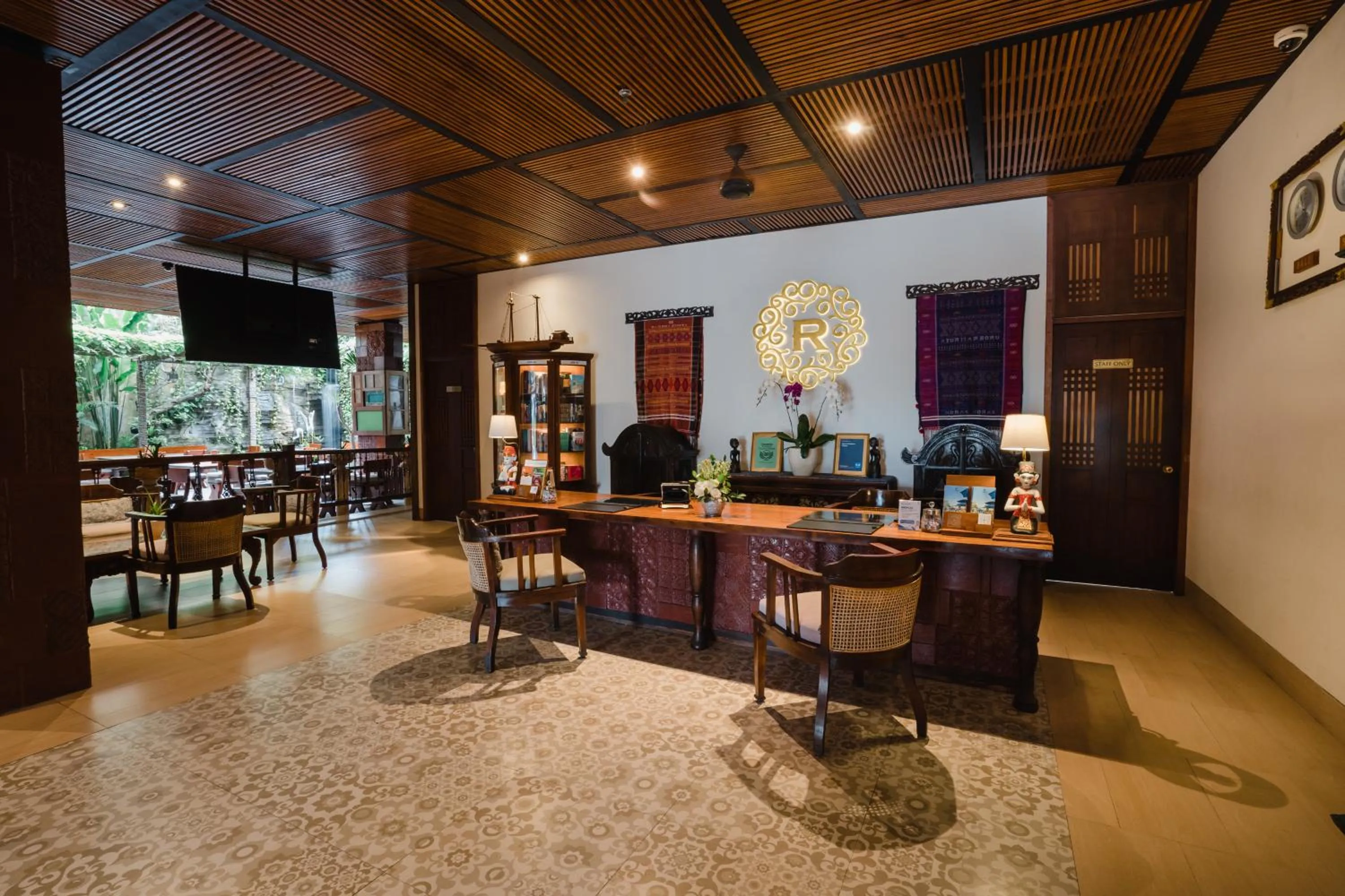 Lobby or reception in Rama Residence Padma