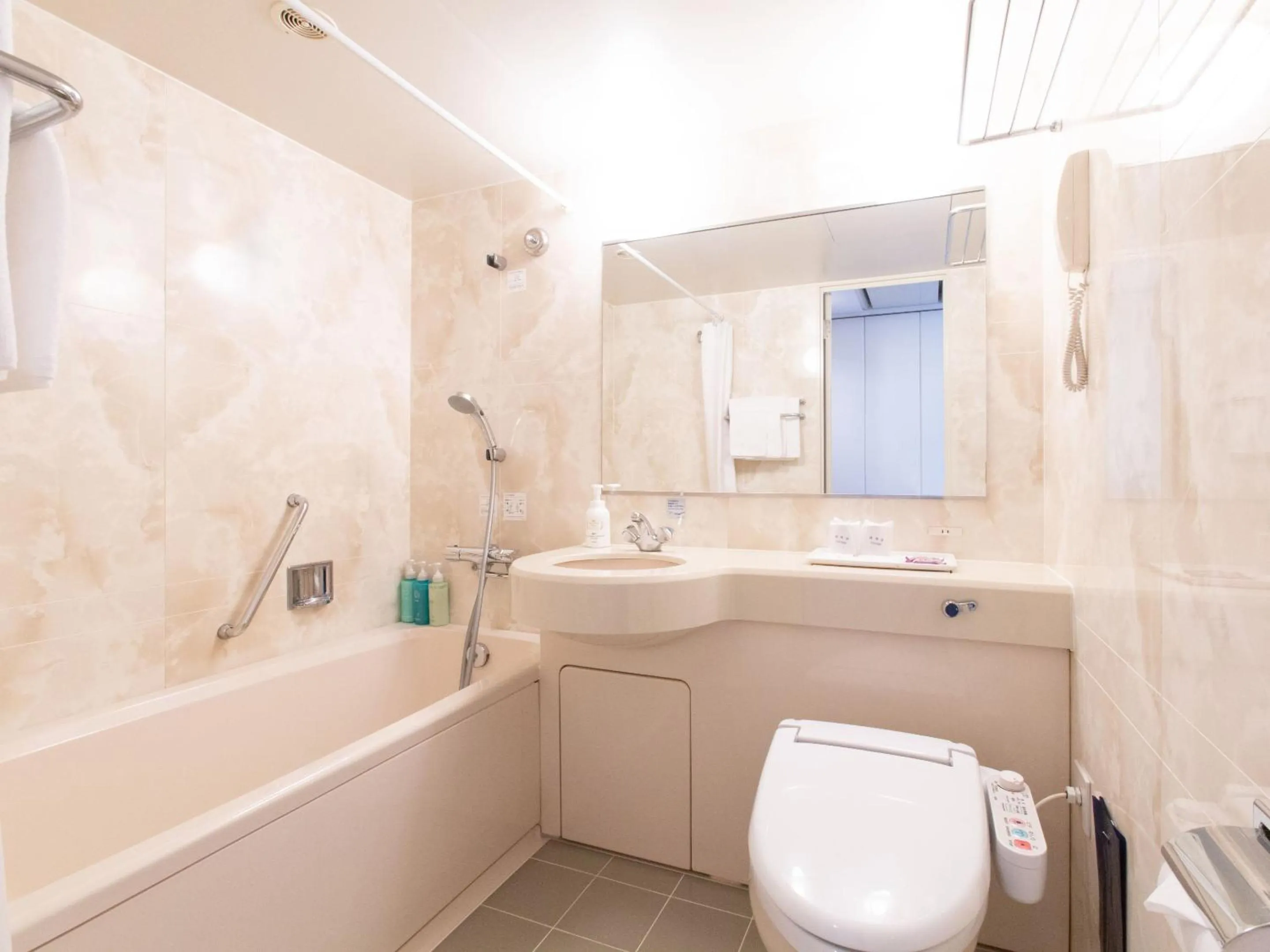 Bathroom in Toyama Chitetsu Hotel