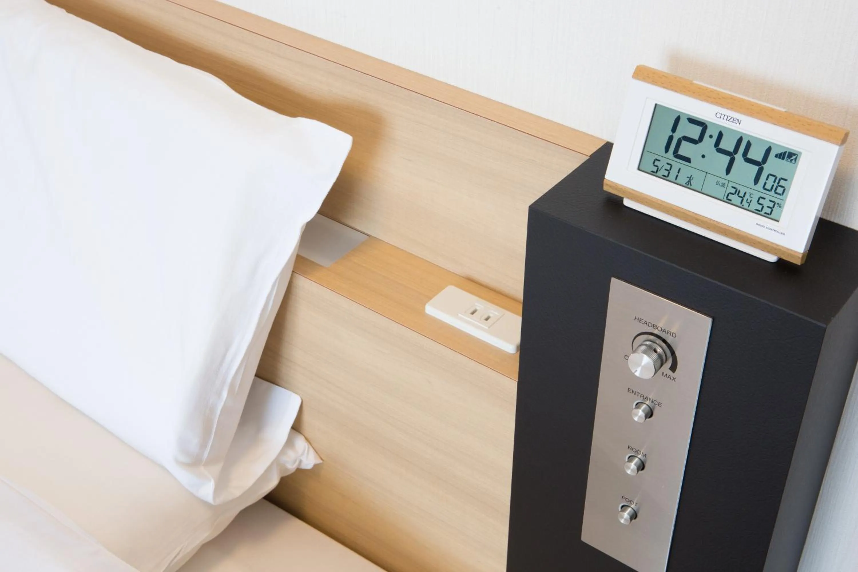 Photo of the whole room, Bed in Toyama Chitetsu Hotel