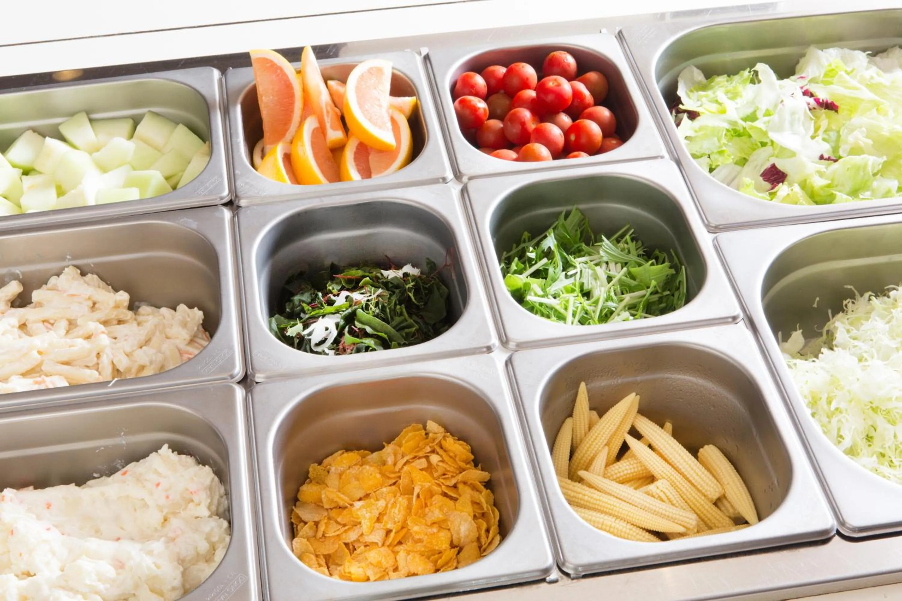 Buffet breakfast in Toyama Chitetsu Hotel