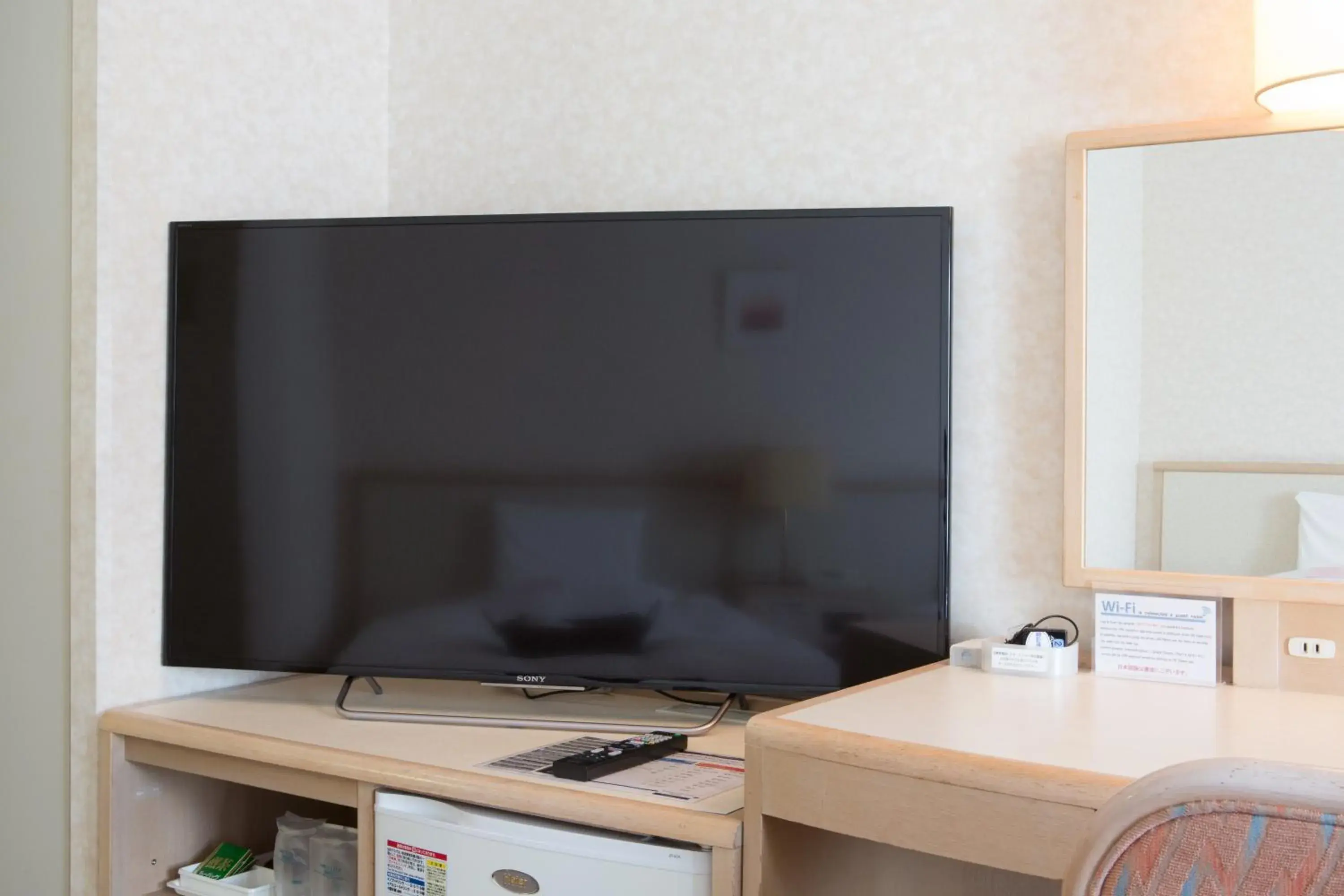 Photo of the whole room, TV/Entertainment Center in Toyama Chitetsu Hotel