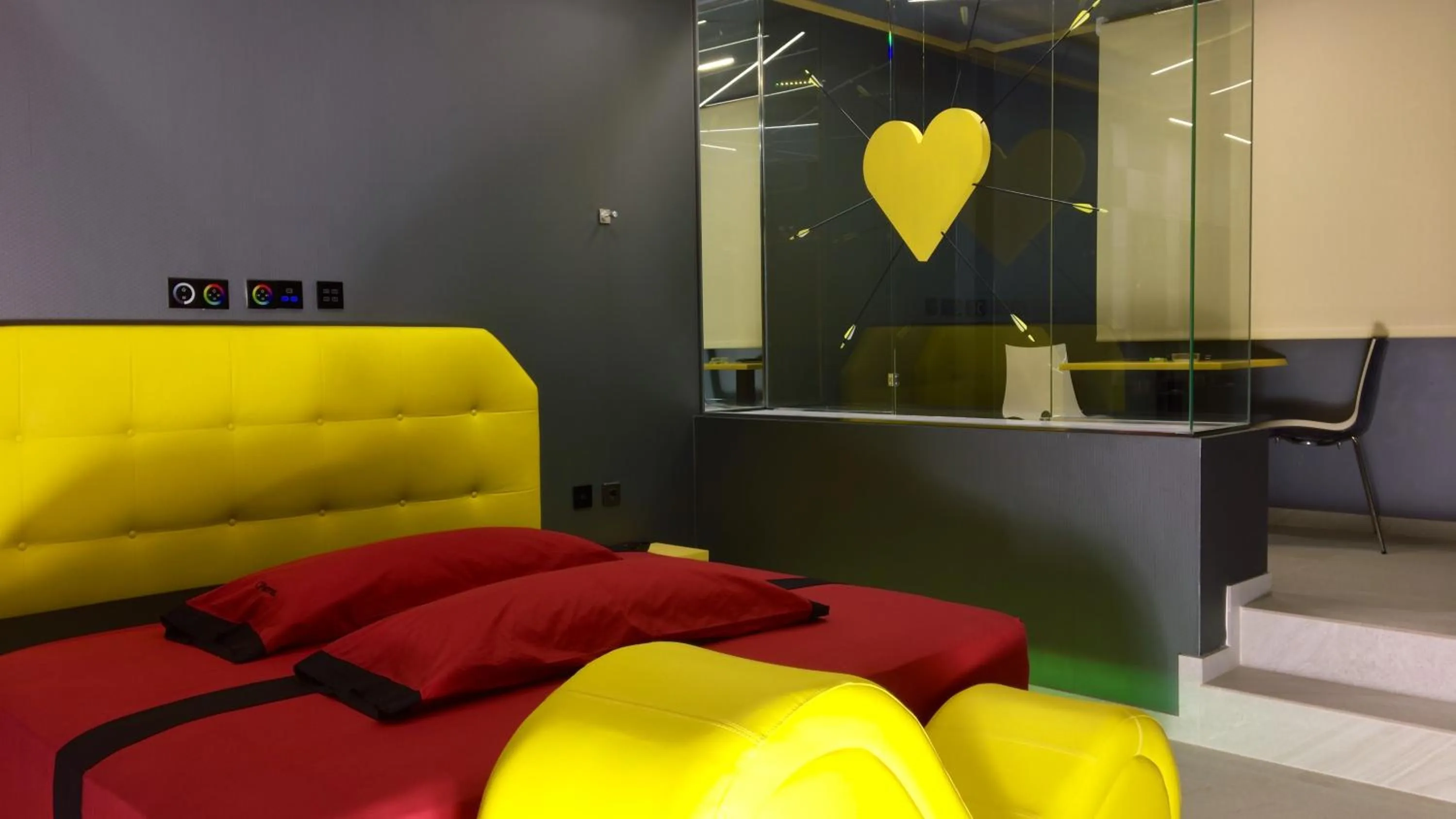 Bedroom in Motel Venus Madrid Norte