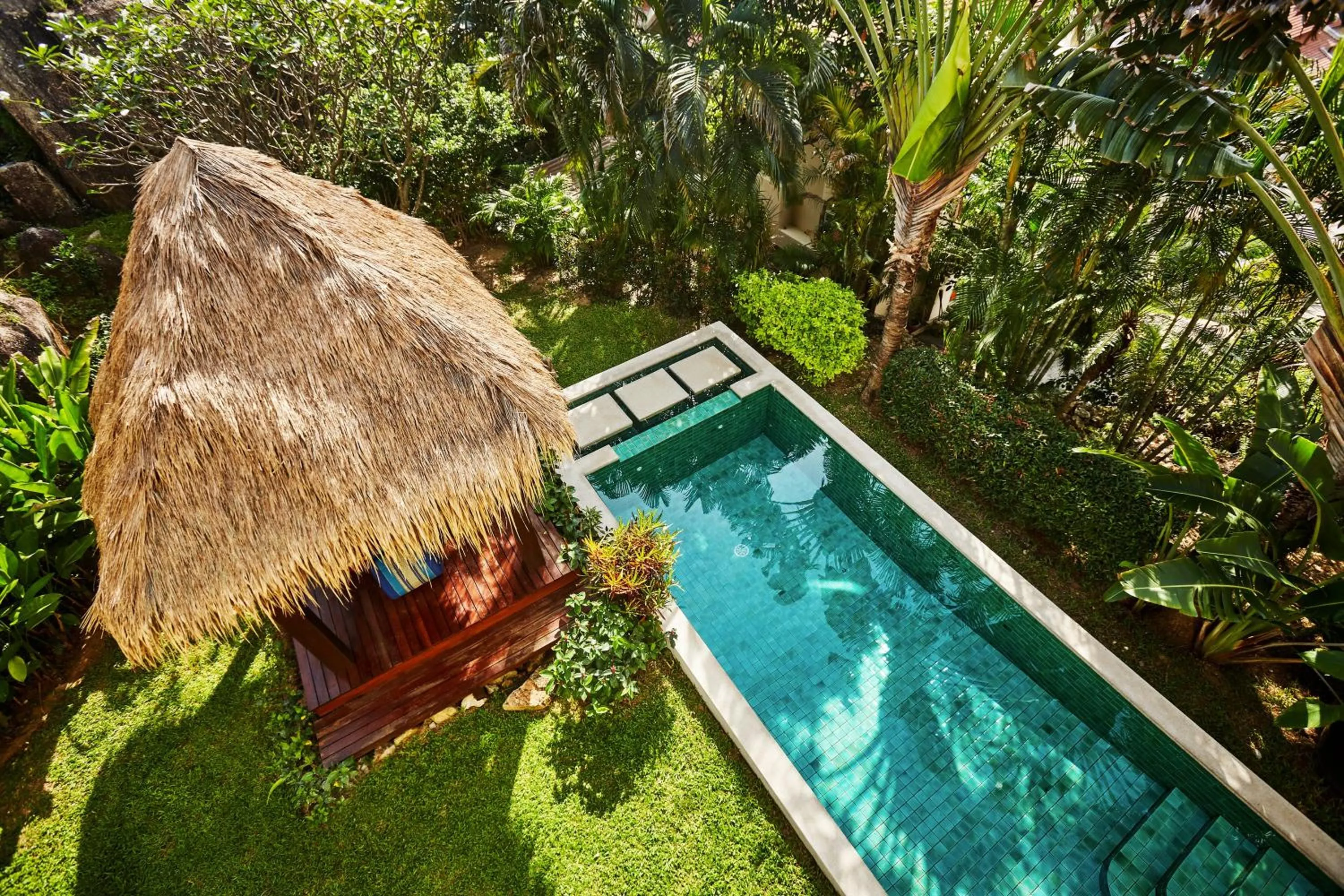 Patio in NB Villa Lilawadee