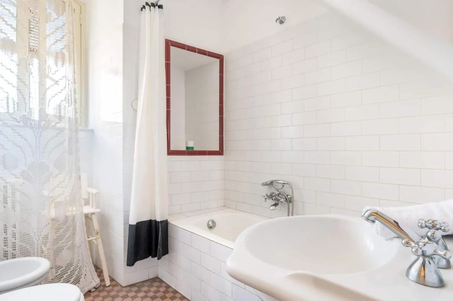 Shower in La Cot B&B