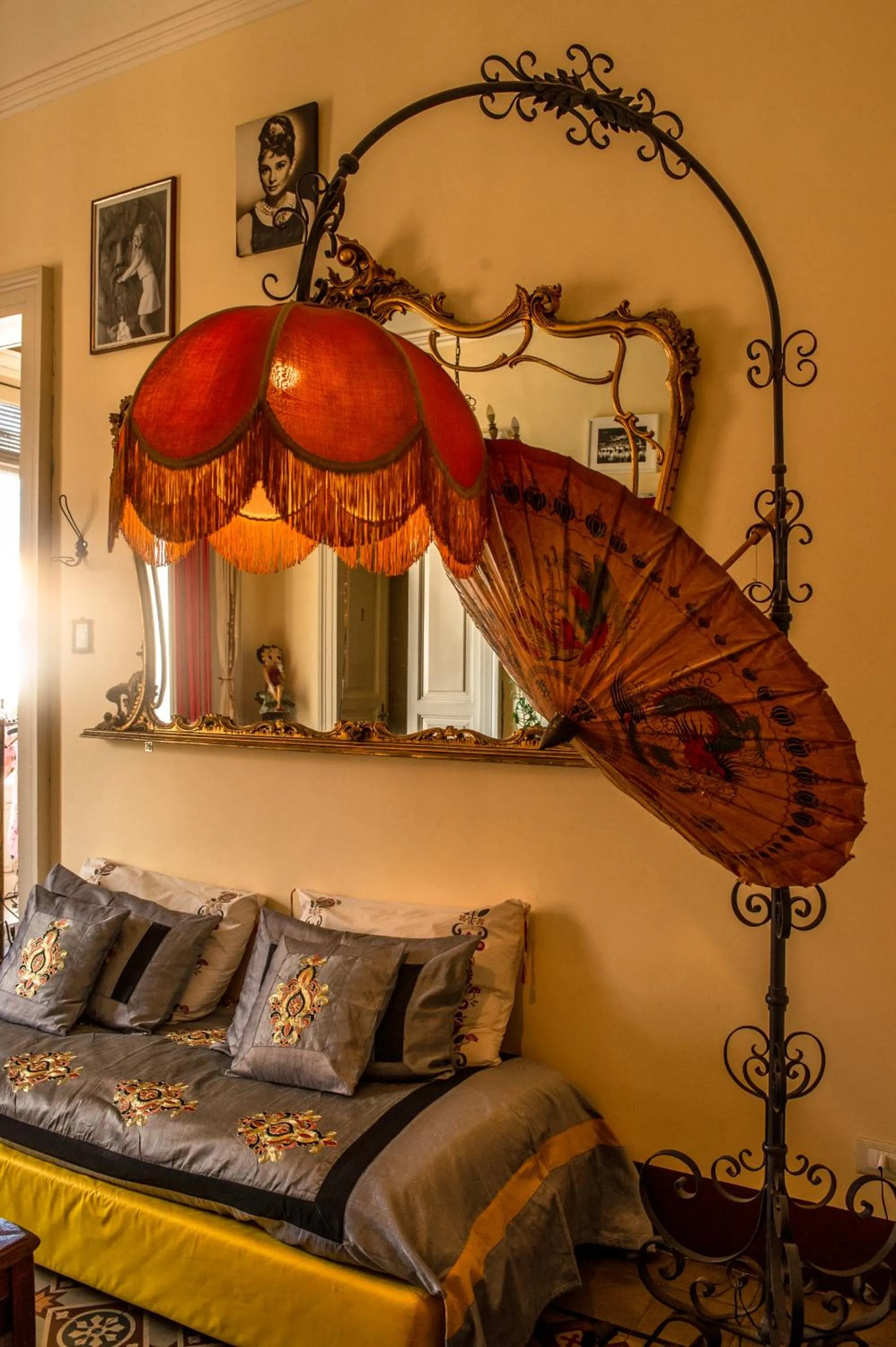 Decorative detail in La Cot B&B