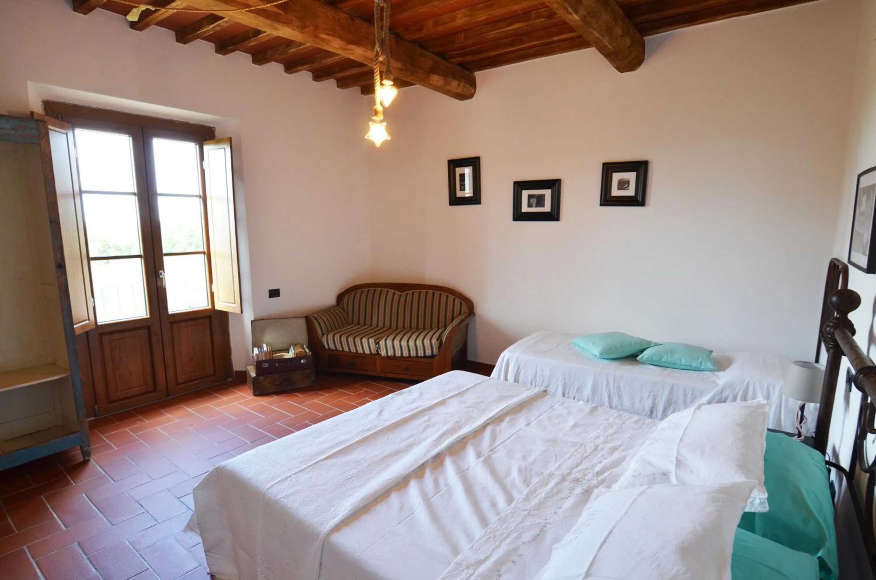 Bed in La Casa Nell'Aia