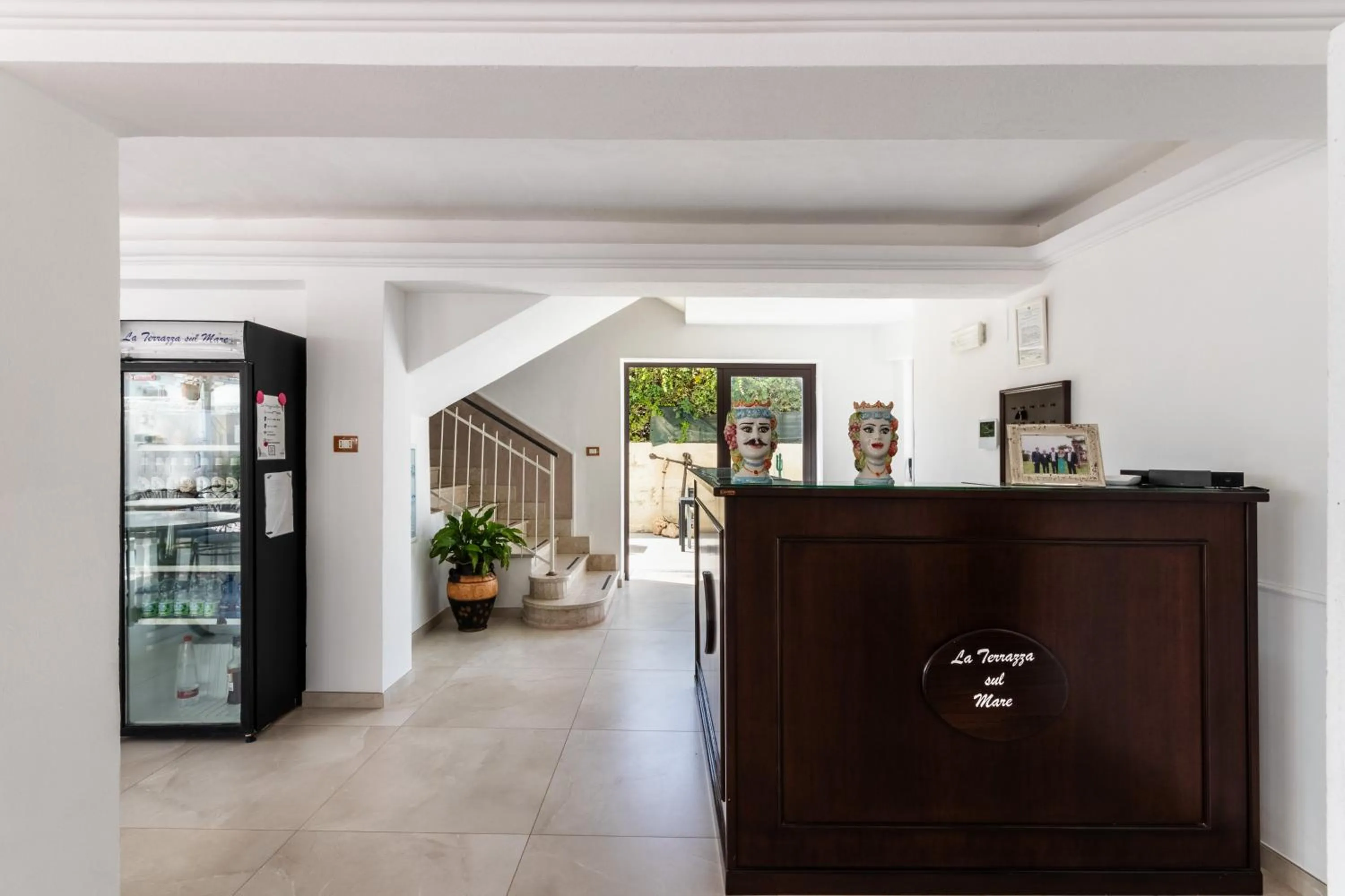 Lobby or reception in B&B La terrazza sul mare