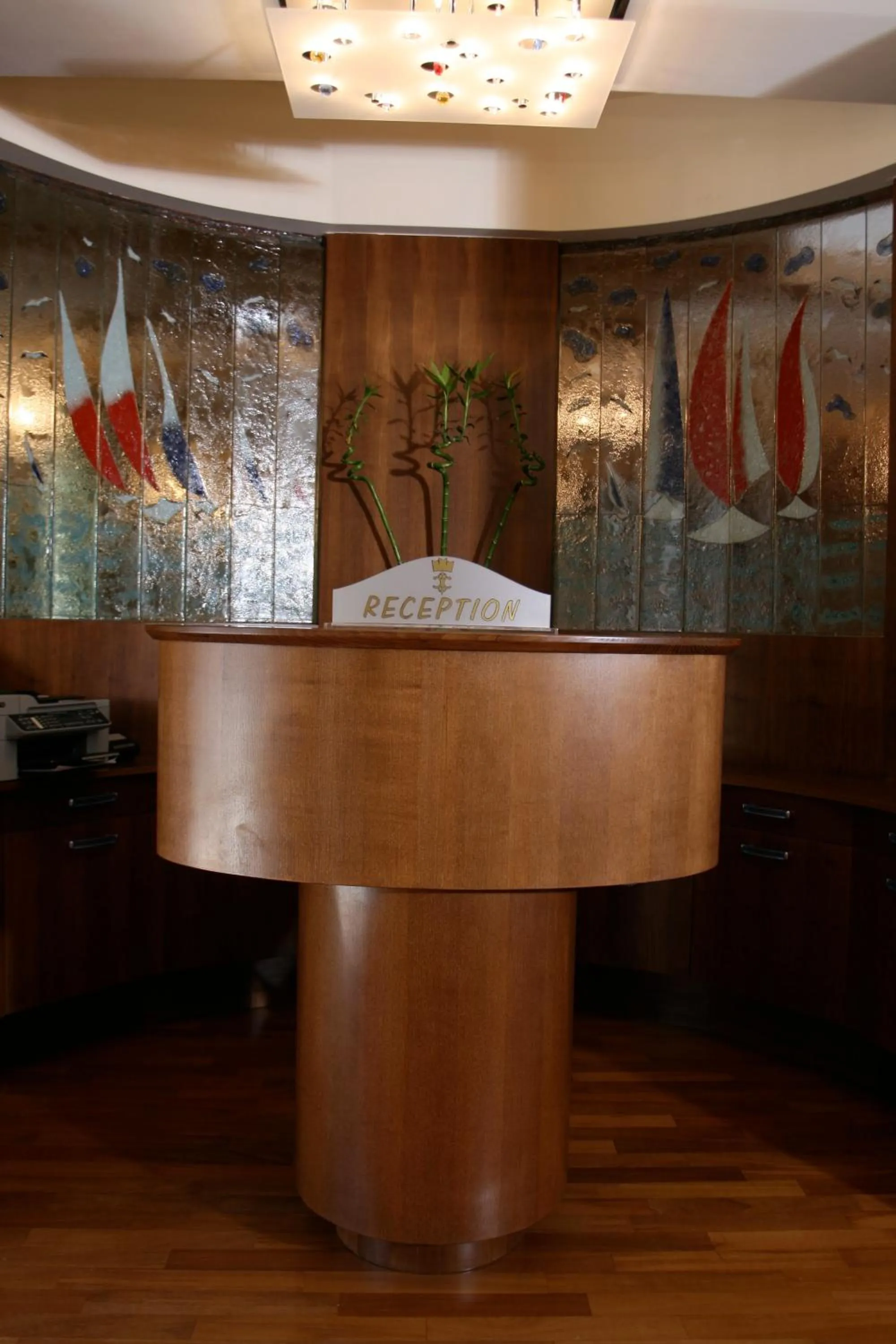 Lobby or reception in Hotel Villa Cittar