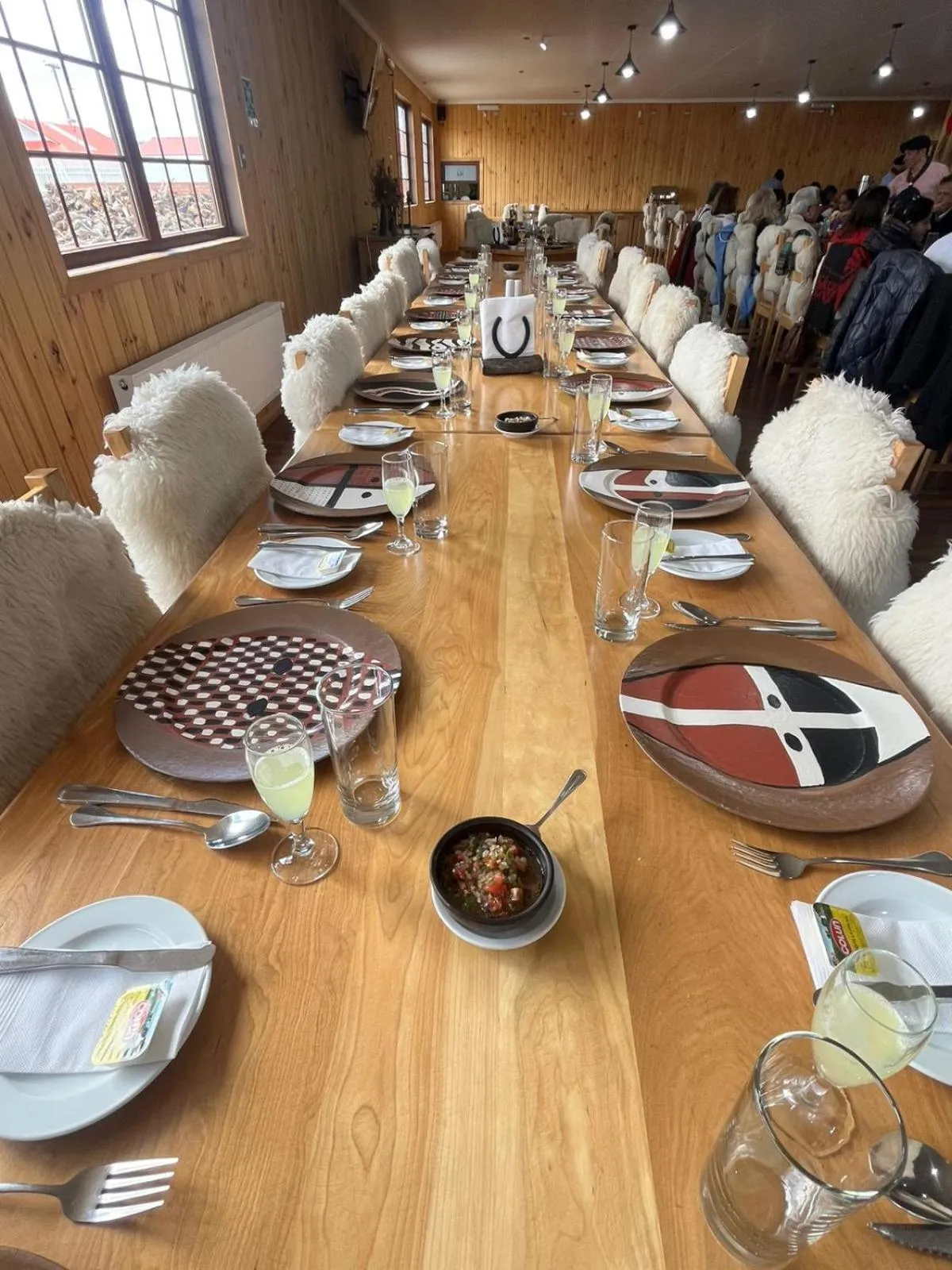 Restaurant/places to eat in Hotel Estancia El Ovejero Patagónico