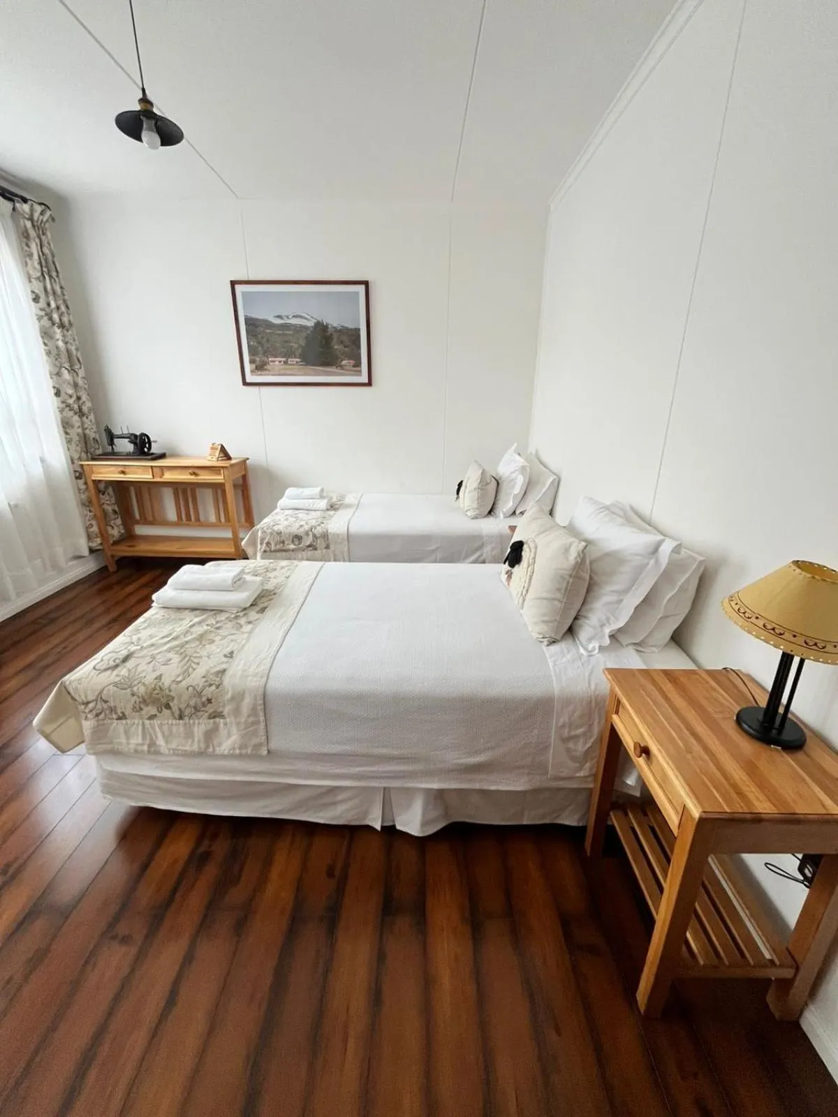 Bed in Hotel Estancia El Ovejero Patagónico