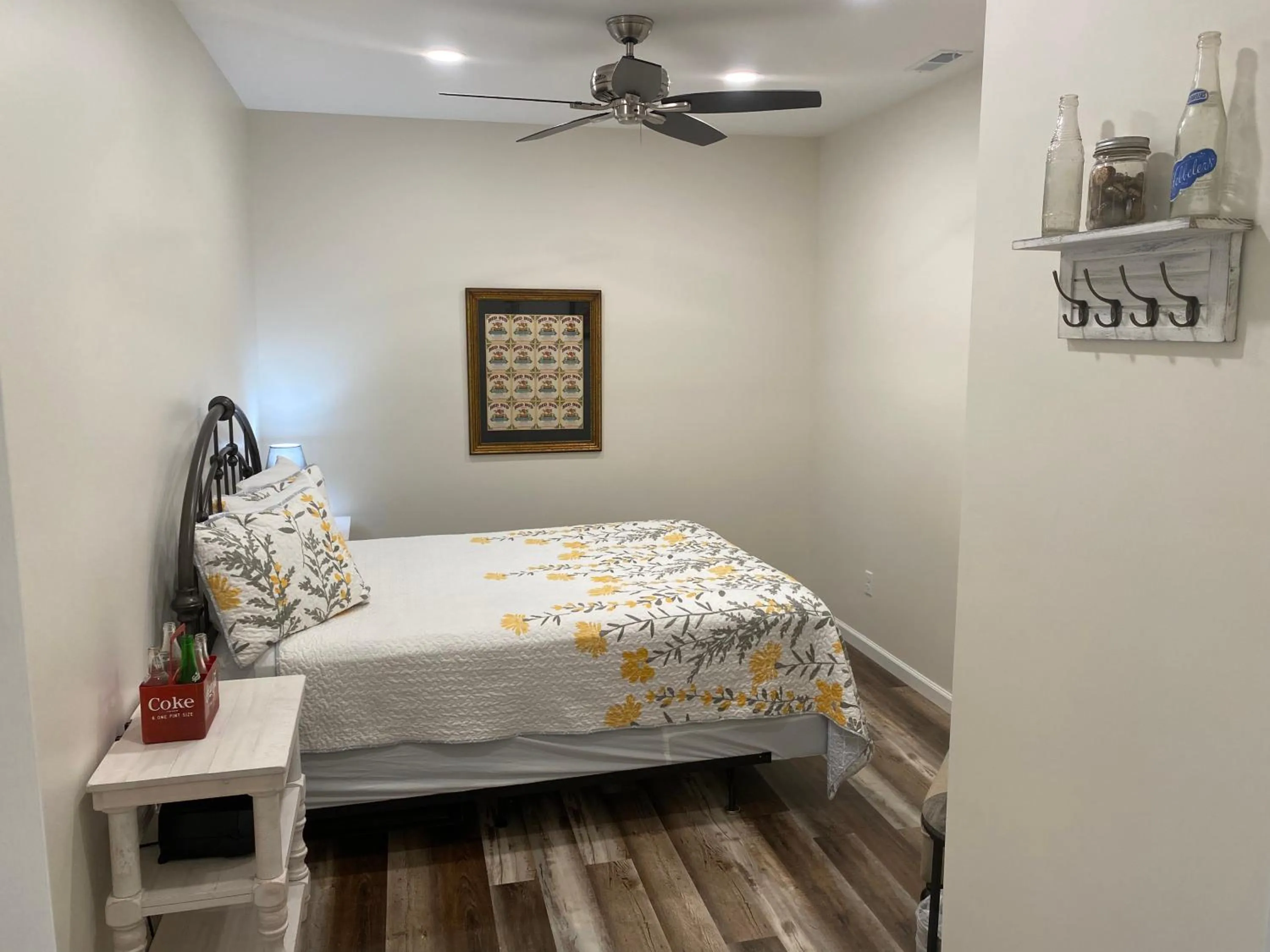 Bed in Hermann Crown Suites