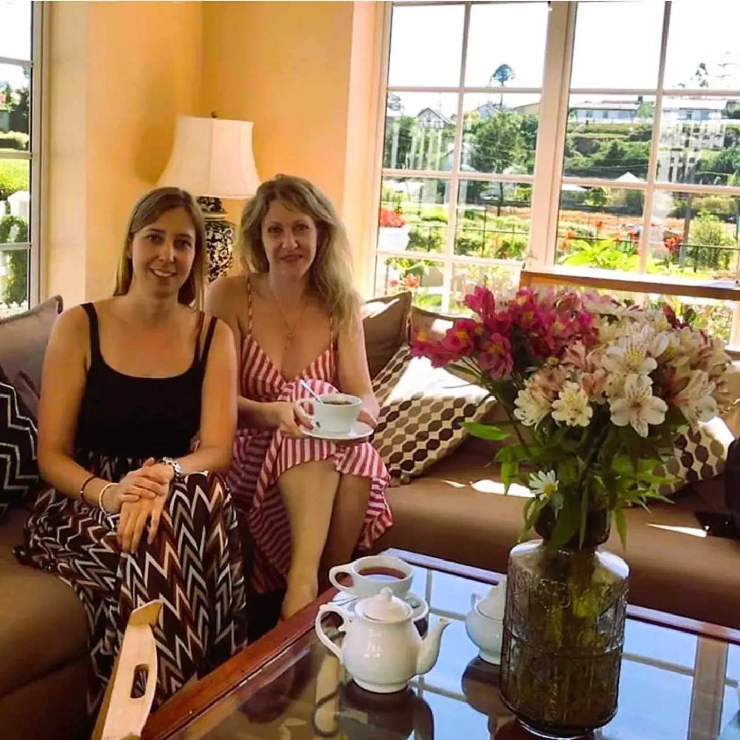 Living room in The Tea Garden Living room in The Tea Garden