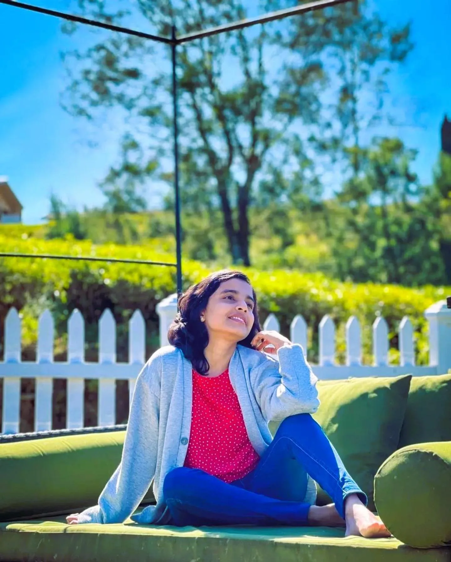 Garden view in The Tea Garden