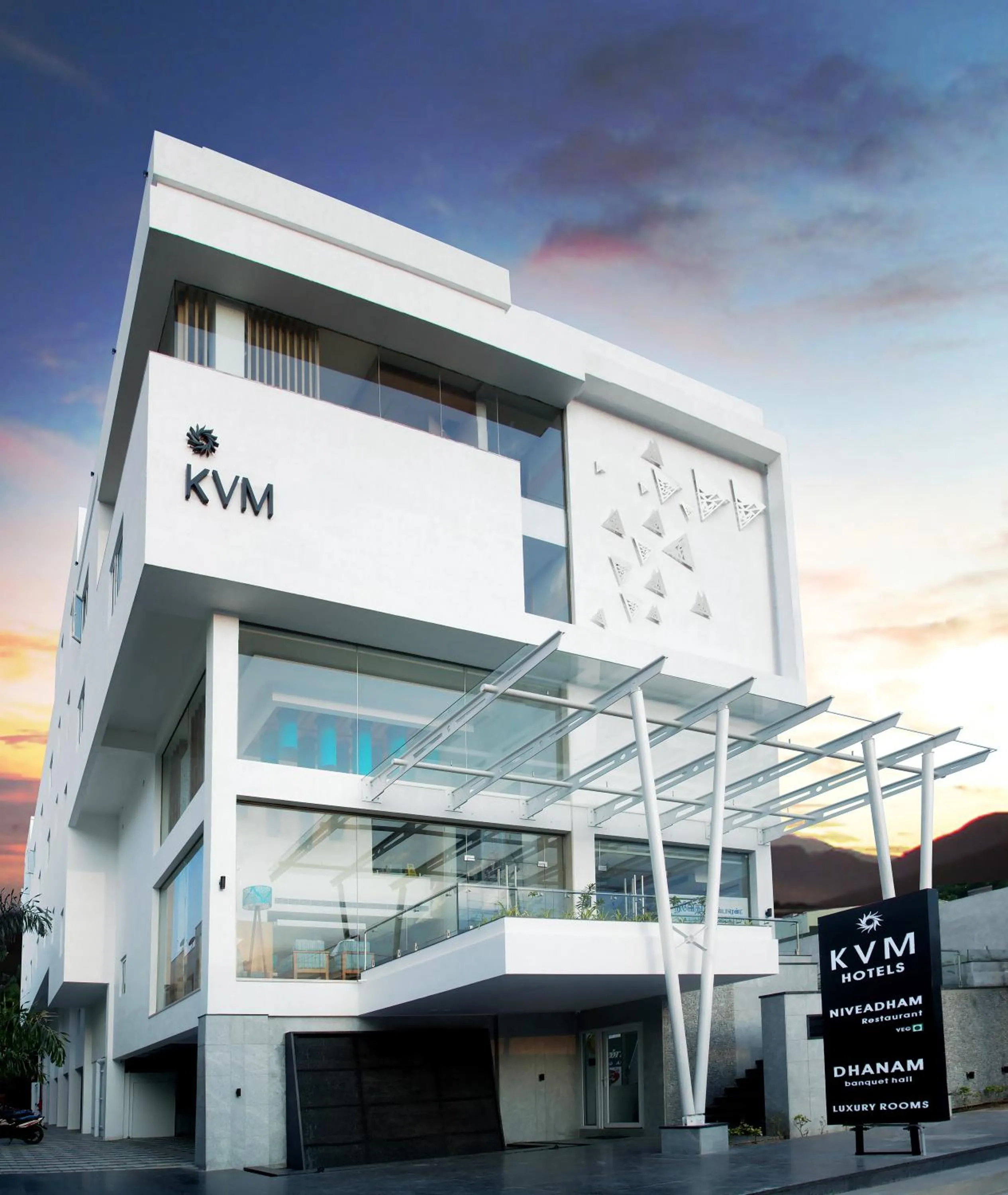 Property building in KVM Hotels Srirangam