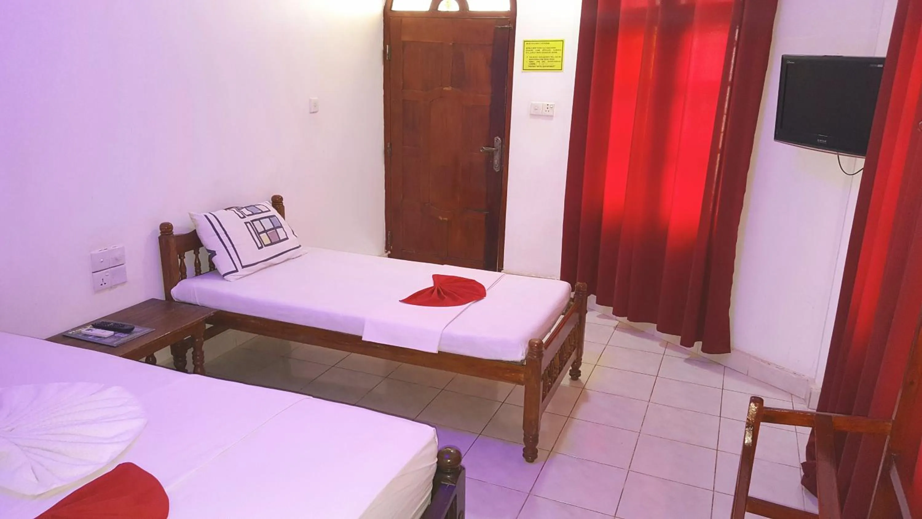 Bed in Sea View Beach Hotel