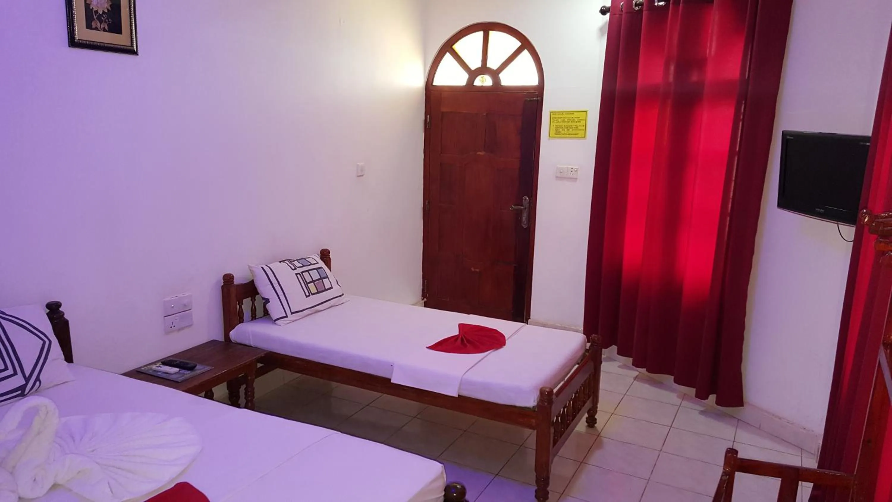 Bed in Sea View Beach Hotel