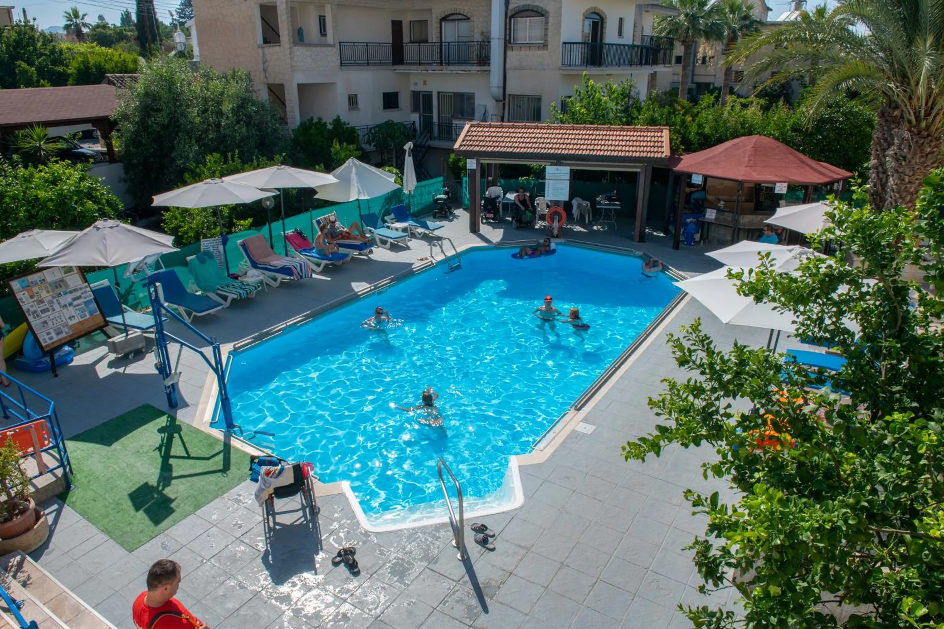 Patio in C & A Hotel Apartments