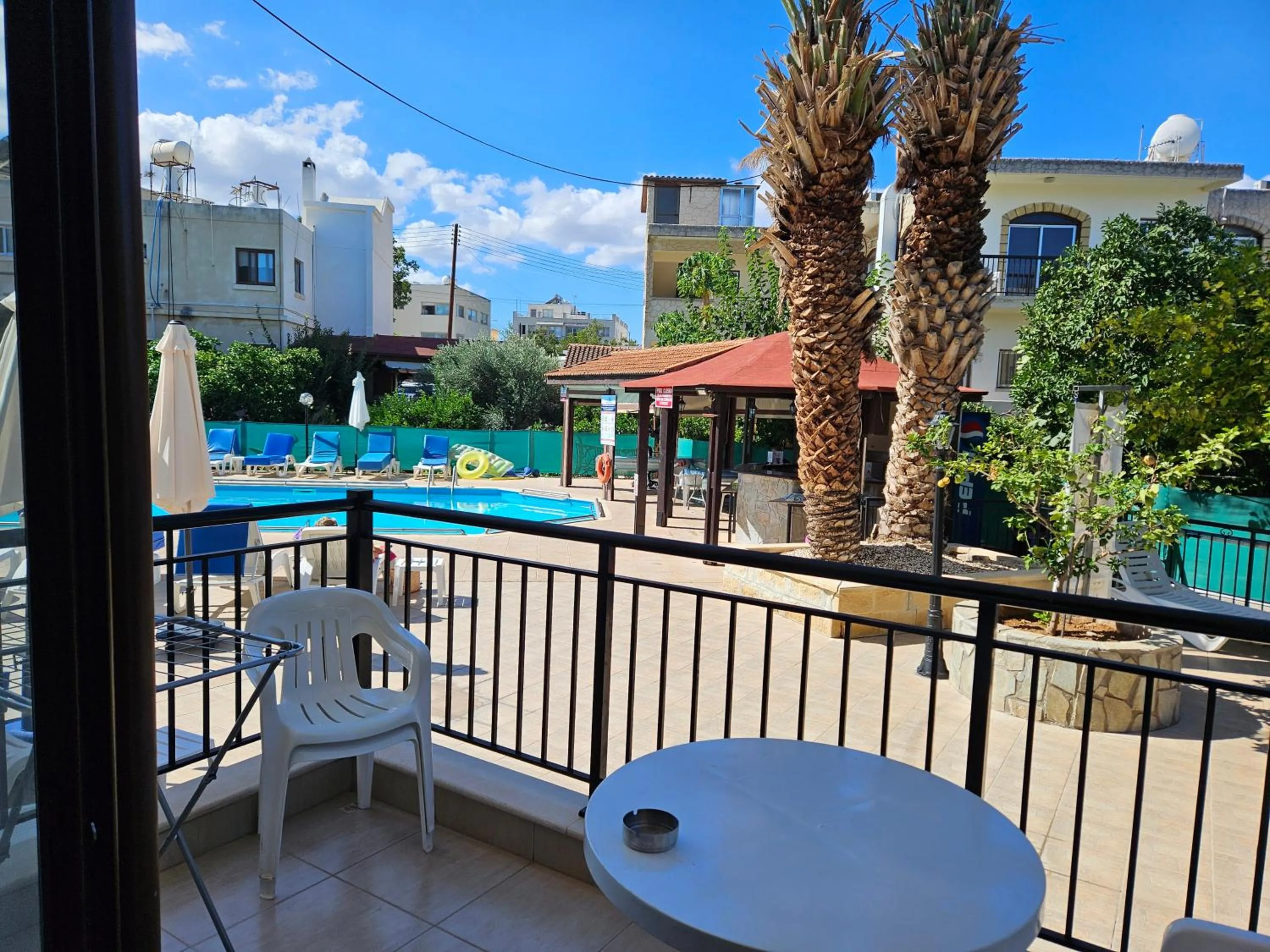 Balcony/Terrace in C & A Hotel Apartments