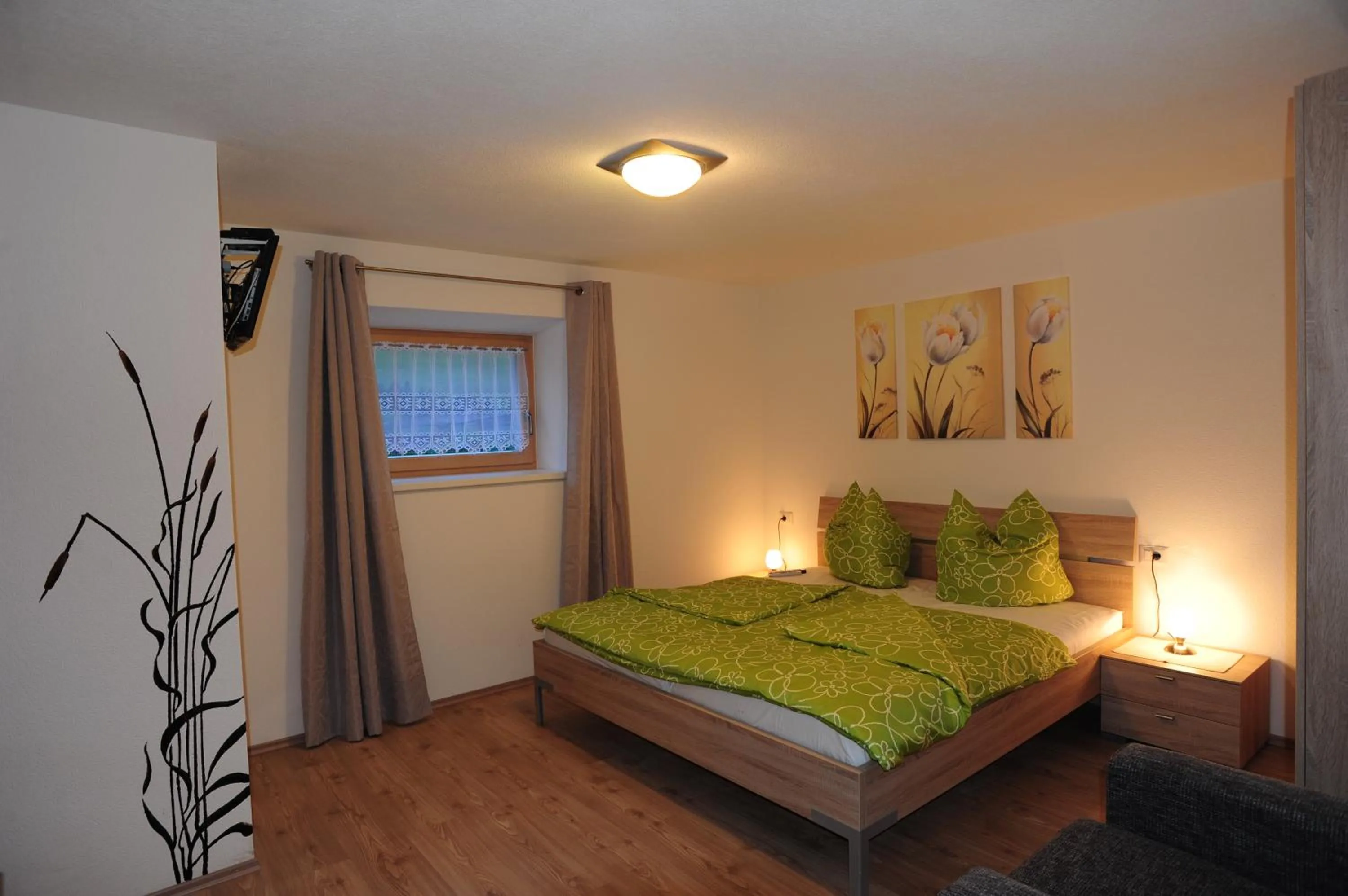 Bedroom, Bed in XL Appartements Steinhaus