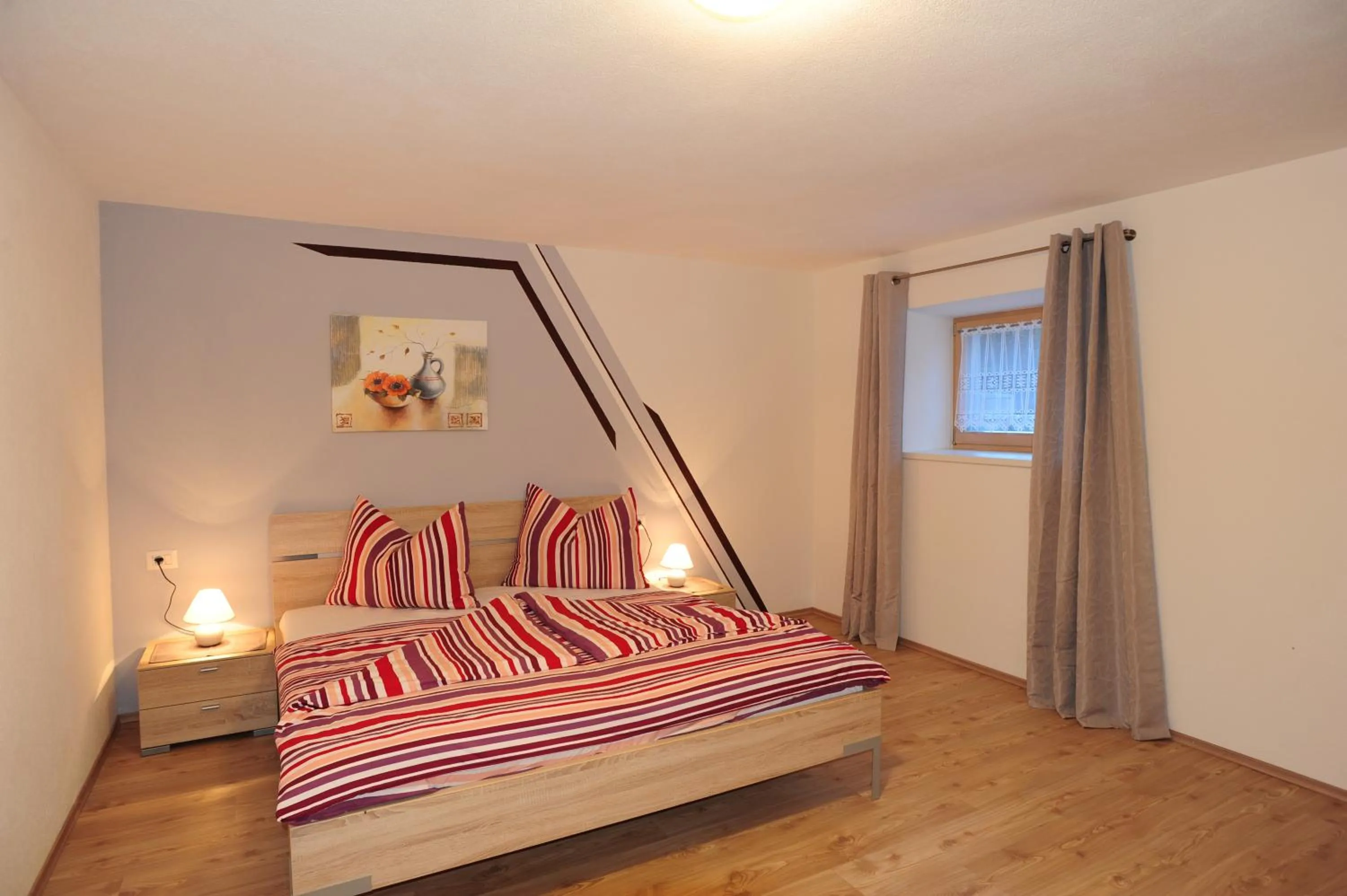 Bedroom, Bed in XL Appartements Steinhaus