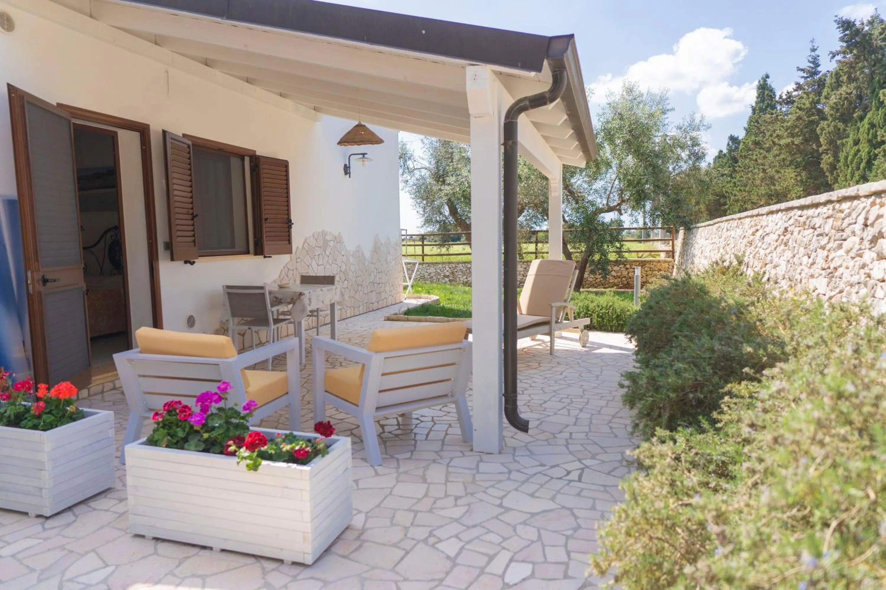 Patio in Agriturismo Scalelle